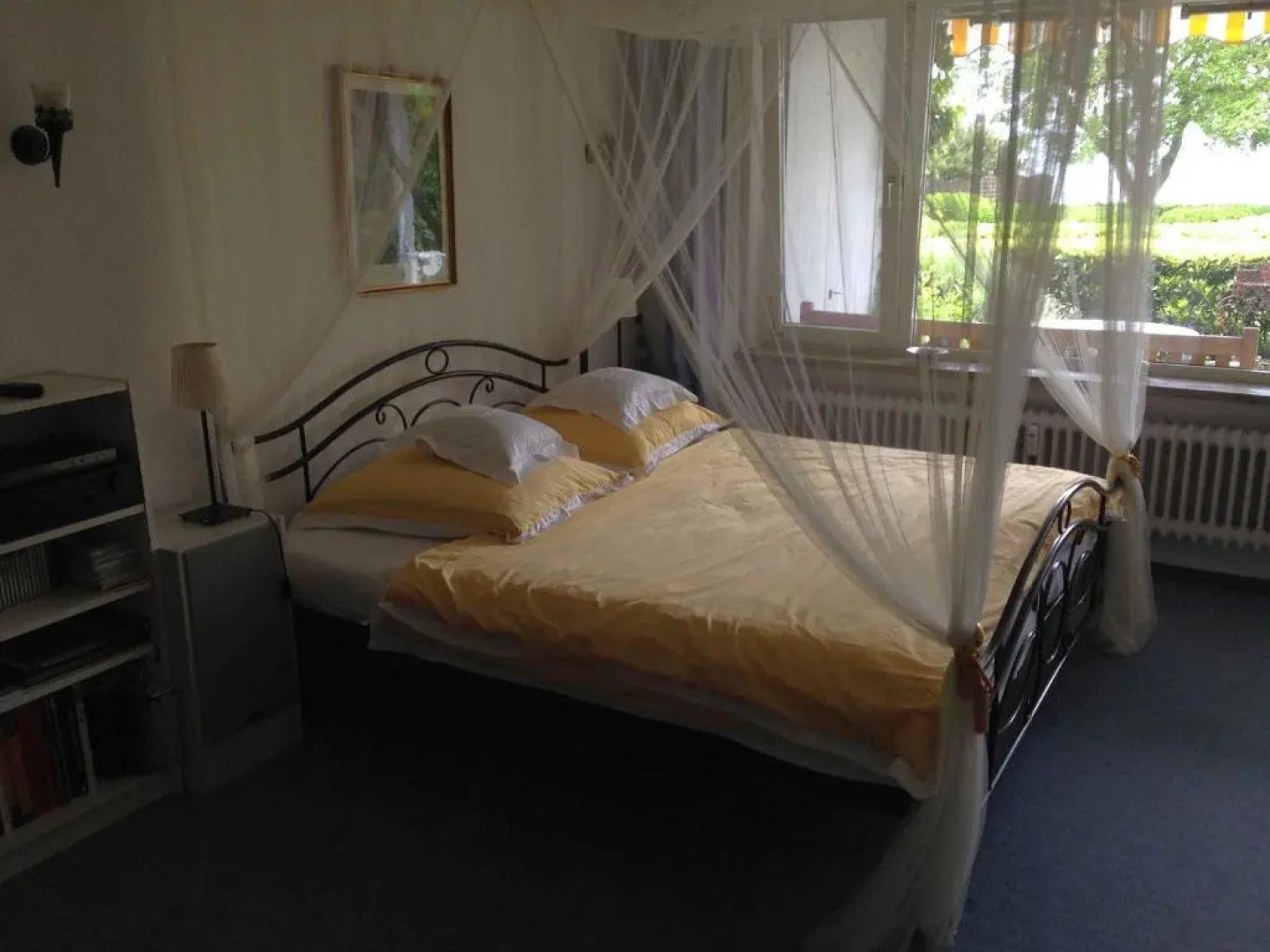 Himmelbett mit Seeblick