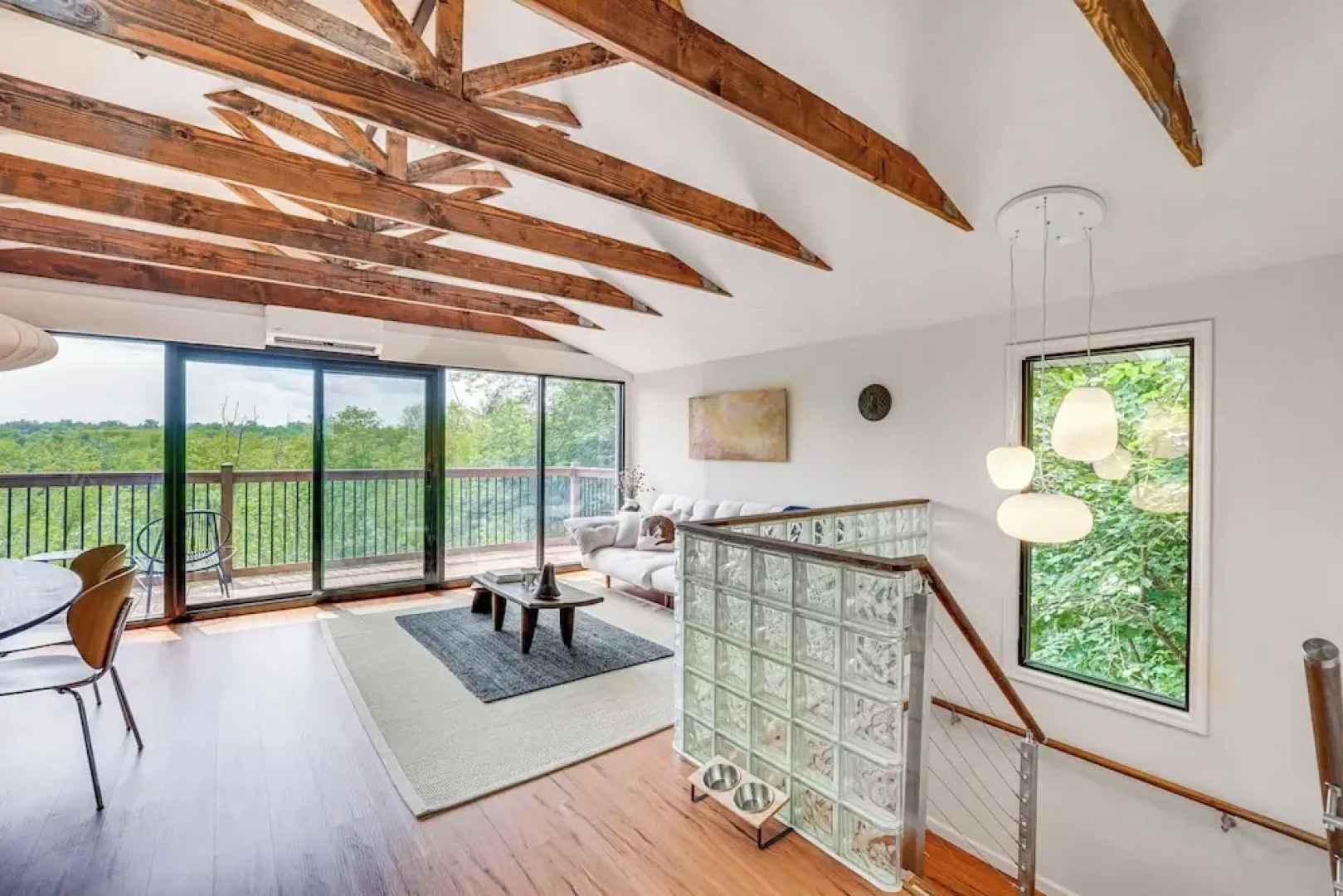 Game Room & Yard: Mid-century Modern Kingston Home