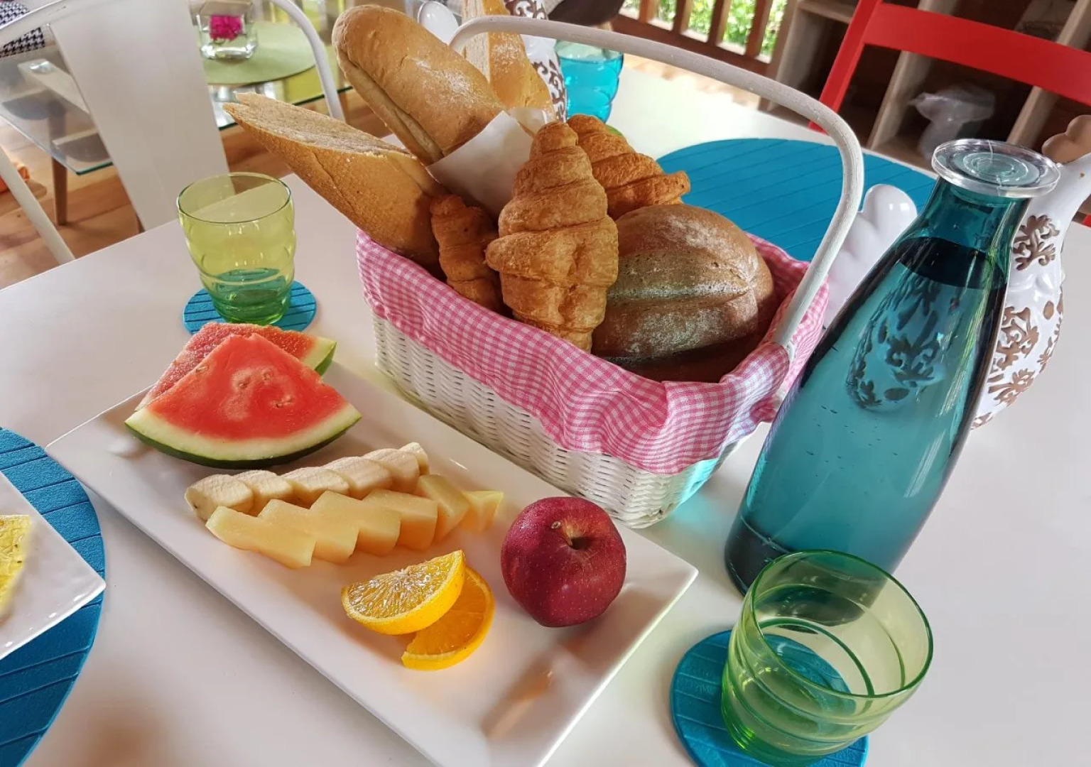 Bleu Verde i am colors