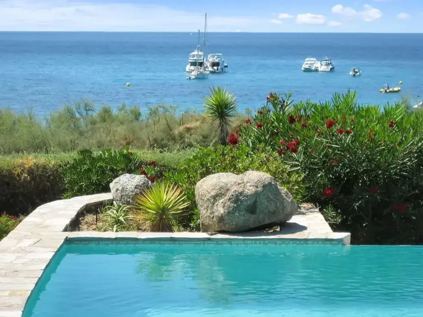 House With 4 Bedrooms In Corbara, With Wonderful Sea View, Private Pool, Enclosed Garden - 160 M From The Beach