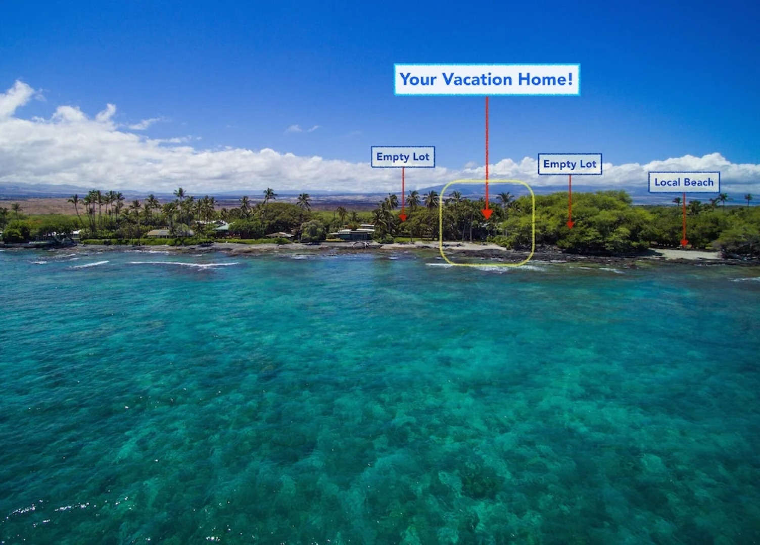 4BD Estate Home at Puako Bay 4 Bedrooms 4 Bathrooms Home
