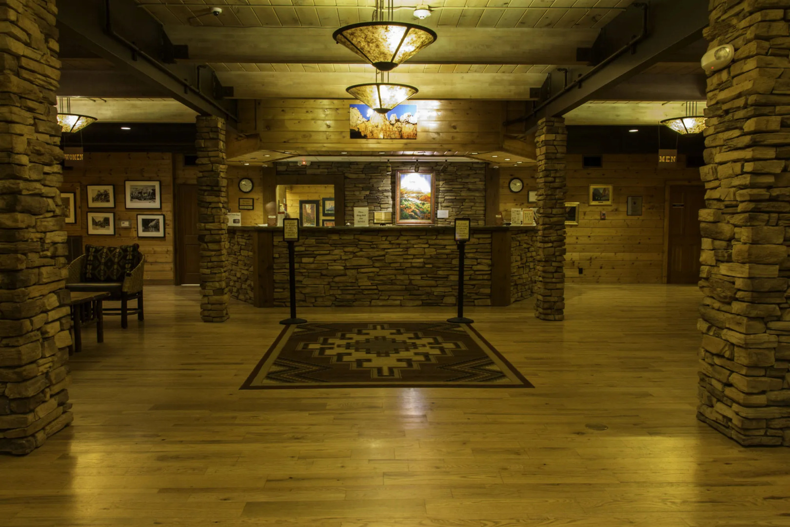 Zion Lodge - Inside the Park