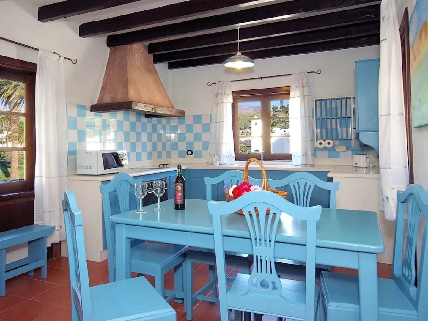 Detached Villa With Communal Swimming Pool Located in the North of Lanzarote