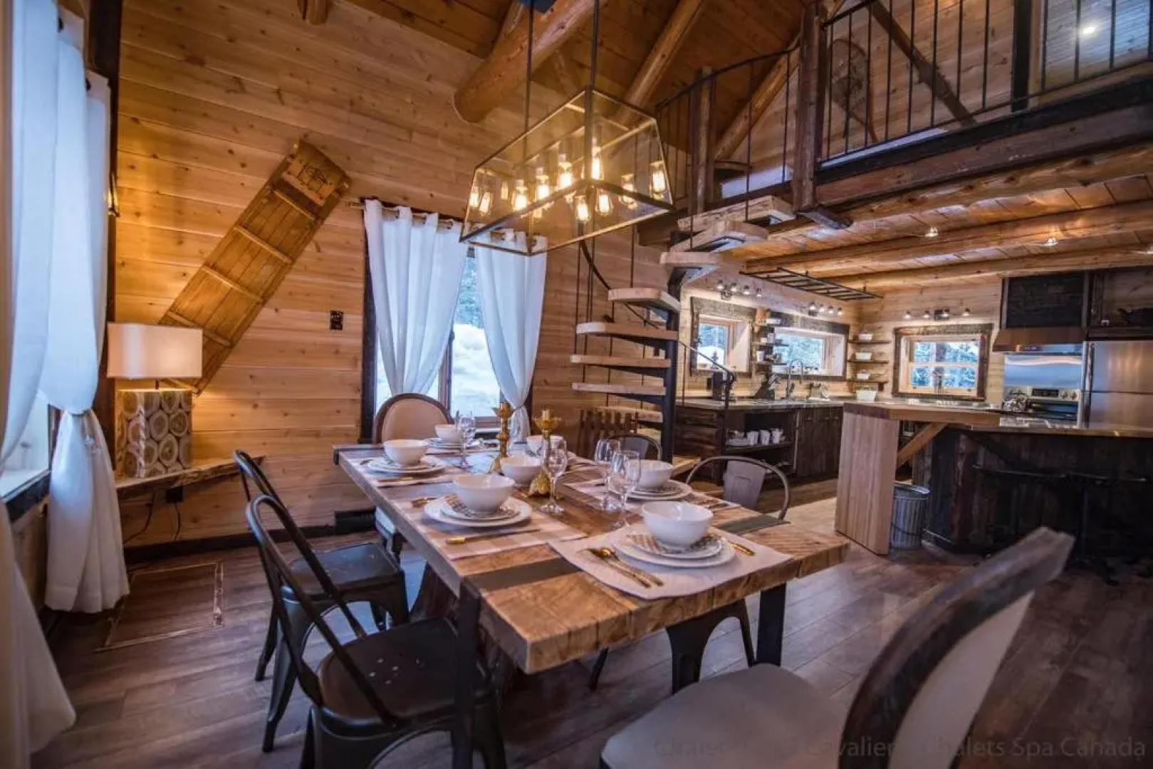 Les 3 Cavaliers - Les Chalets Spa Canada
