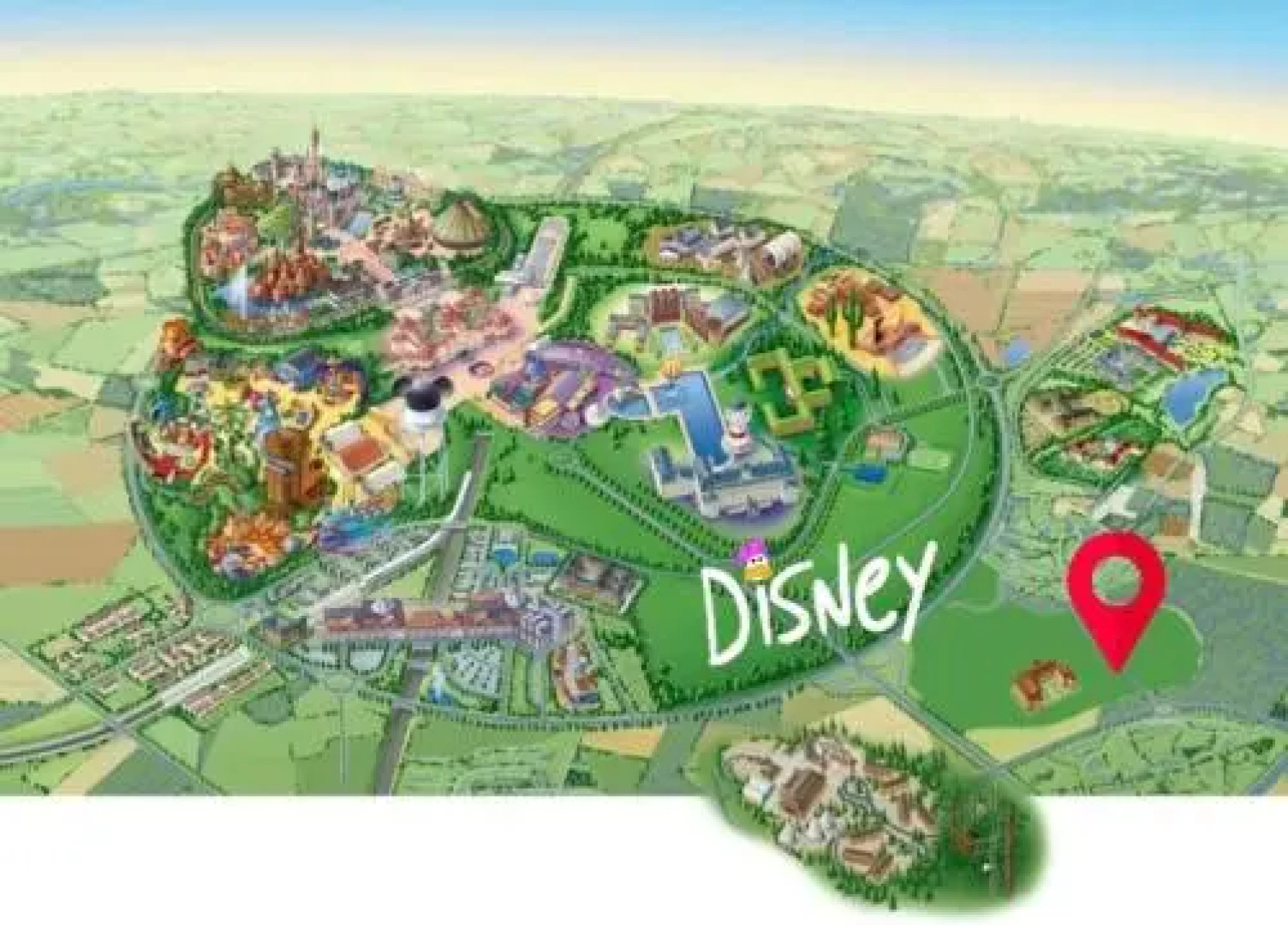 Joli F2 Avec Jardin PrãˆS De Disneyland