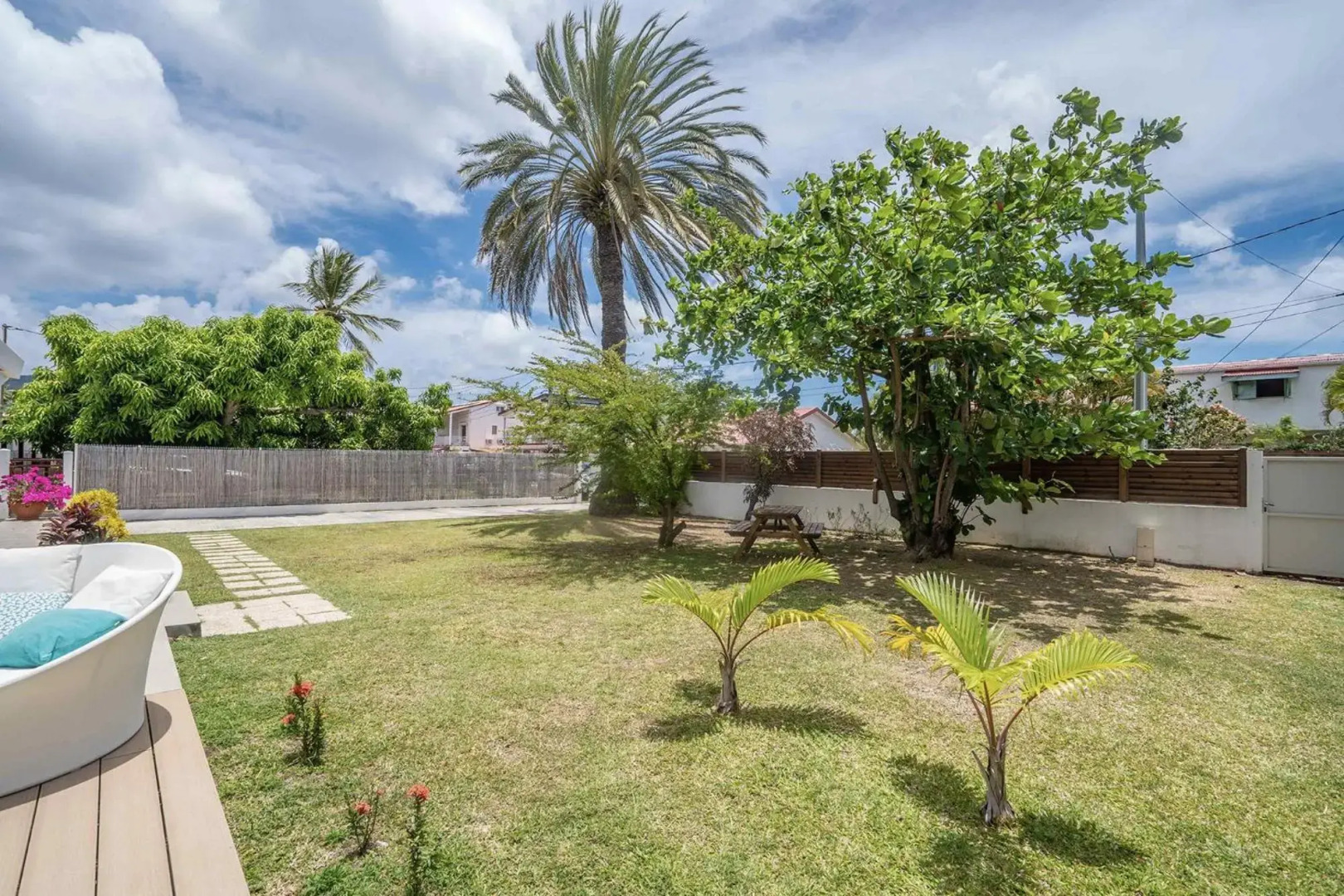 Villa Bel'Amandier : 3ch, bac à punch à 2min à pied de la plage