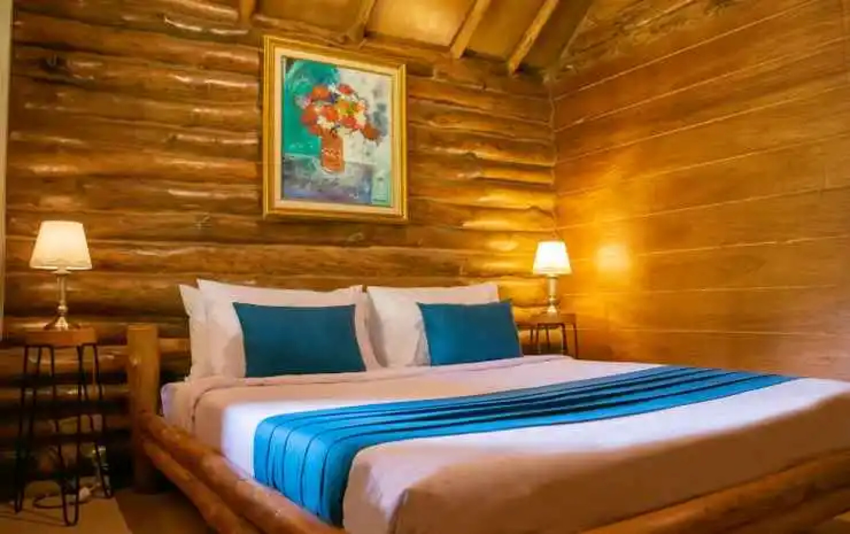 Log Home Villa Taman Wisata Bougenville