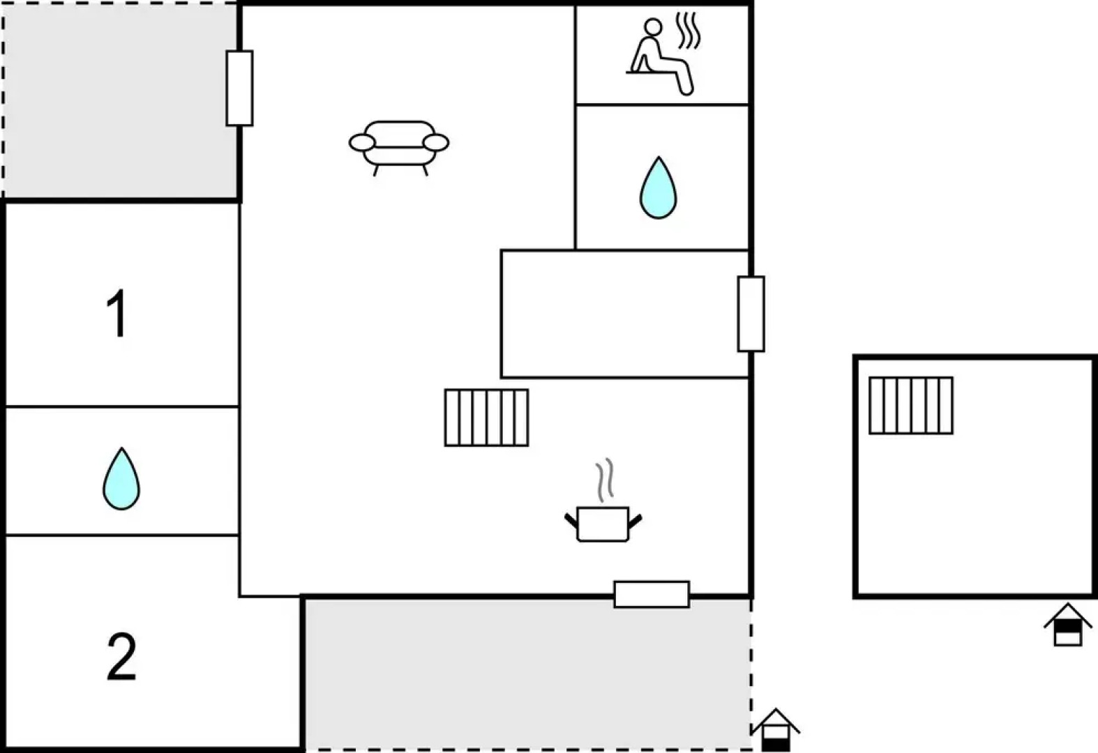 Nice Home in Lembruch/dümmer See With 2 Bedrooms, Wifi and Indoor Swimming Pool