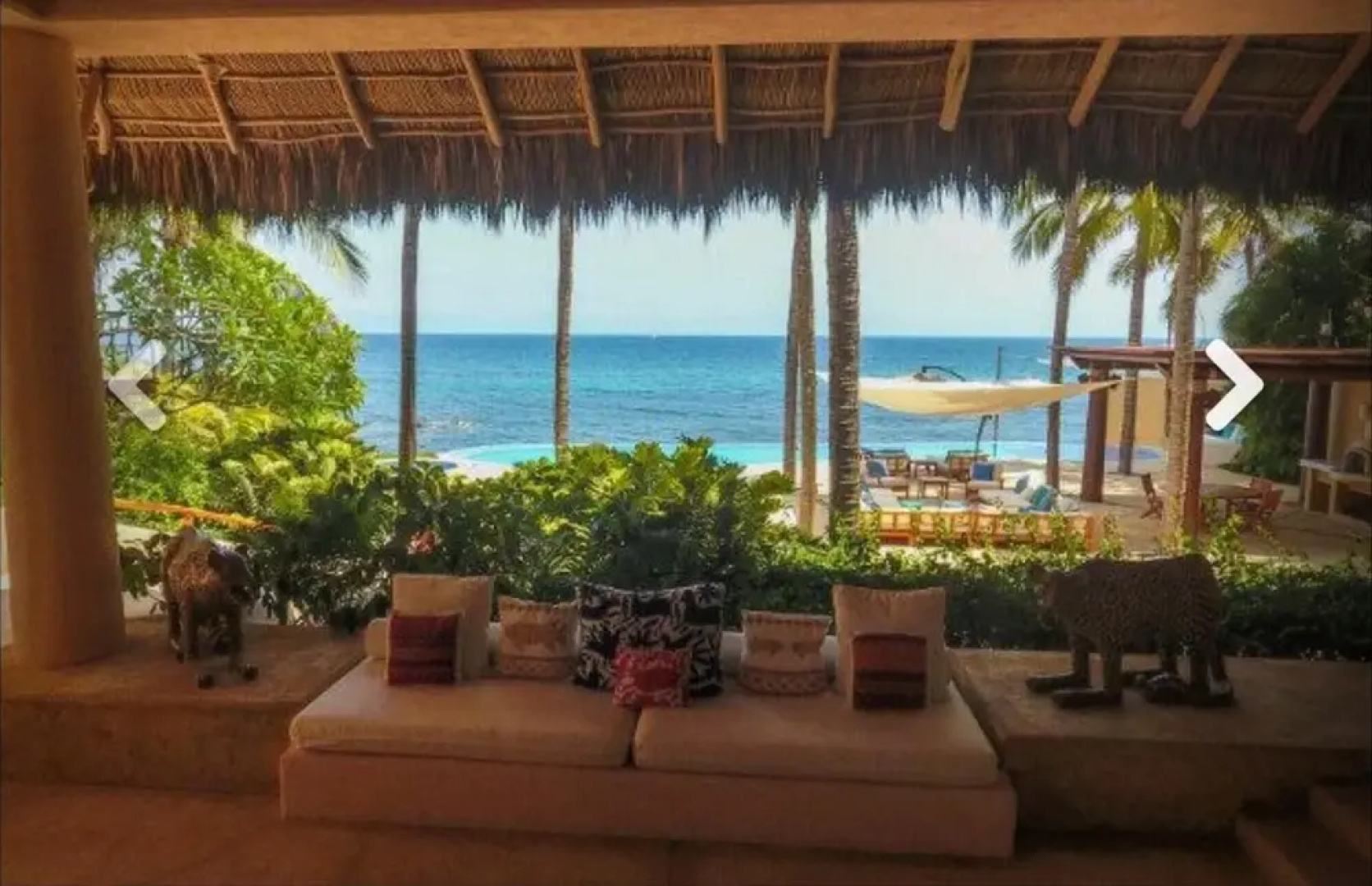Exciting six Bedroom Oceanfront 75 Long Pool Villa