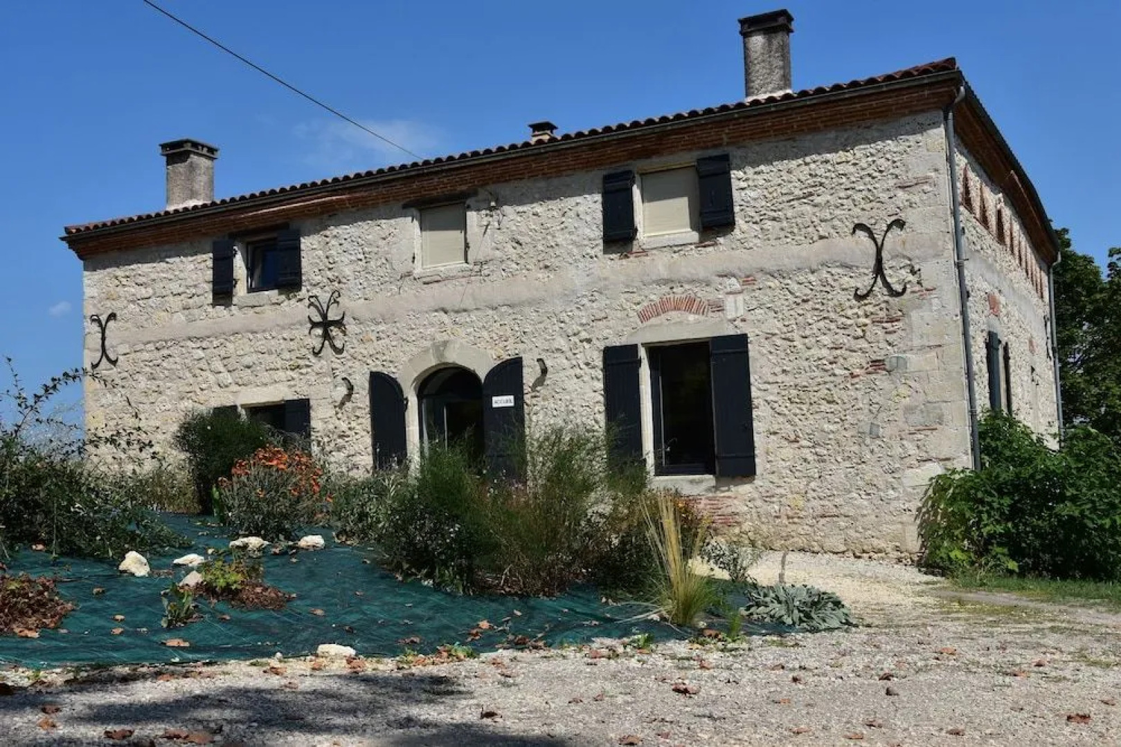 Domaine de Calbiac - On the boardwalk