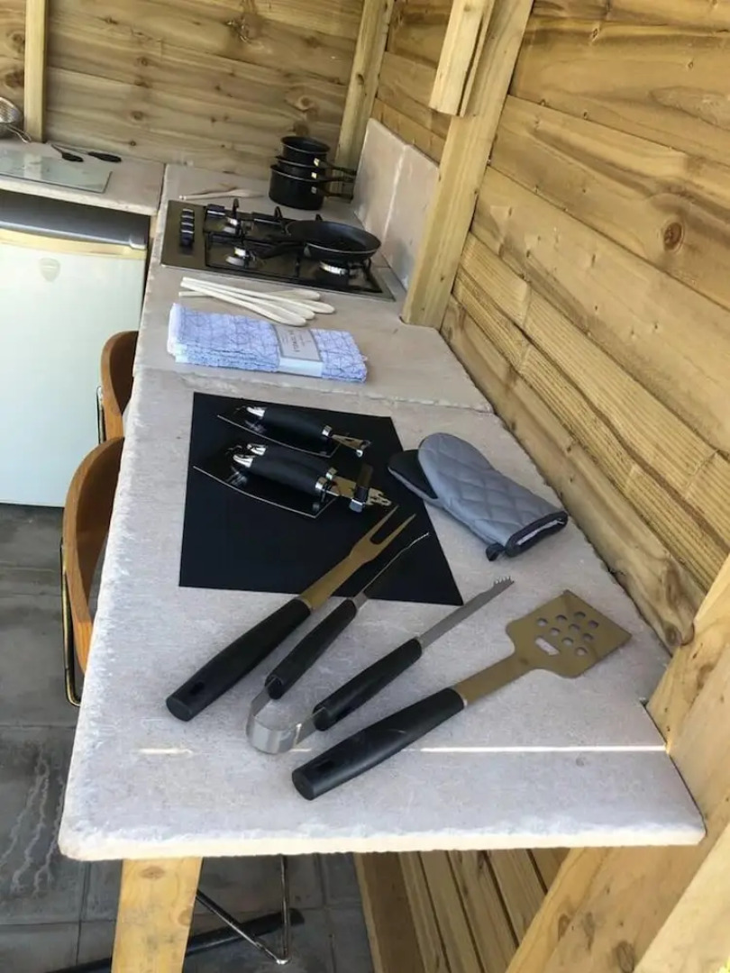 Crooked Oaks Bell Tent Glamping in North Devon