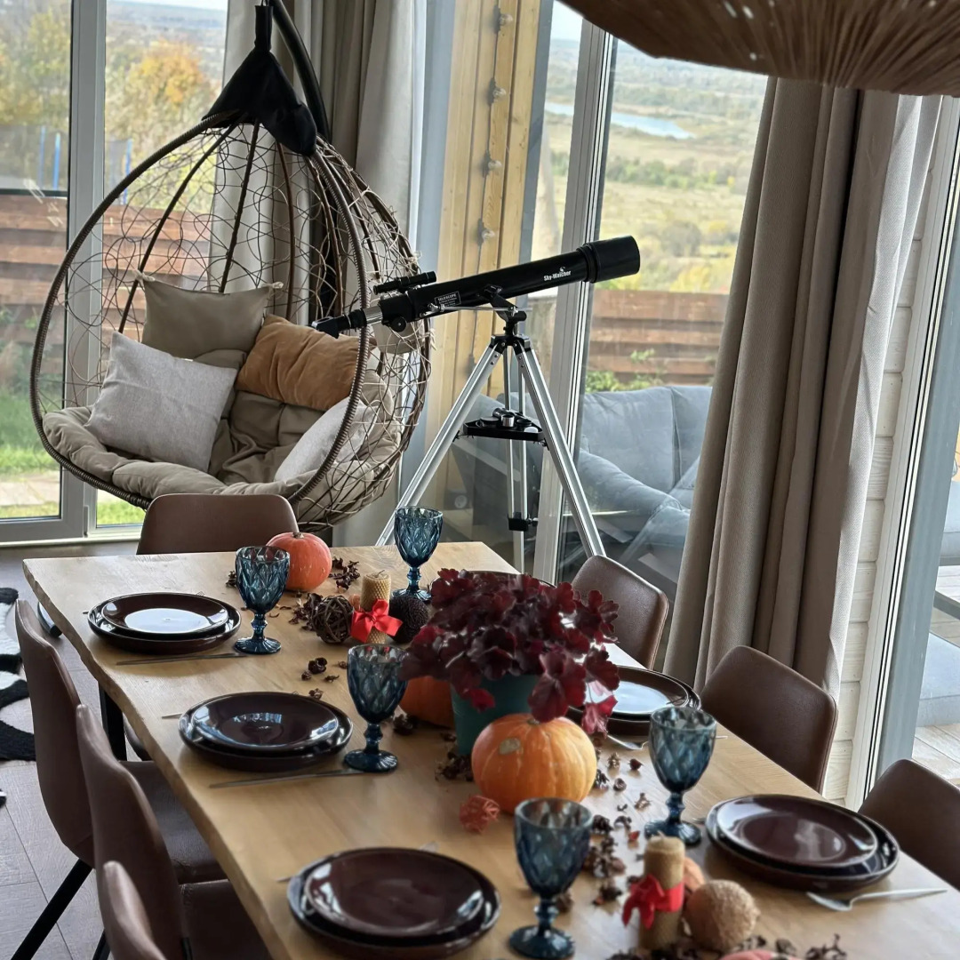 Дом с панорамным видом на Волгу