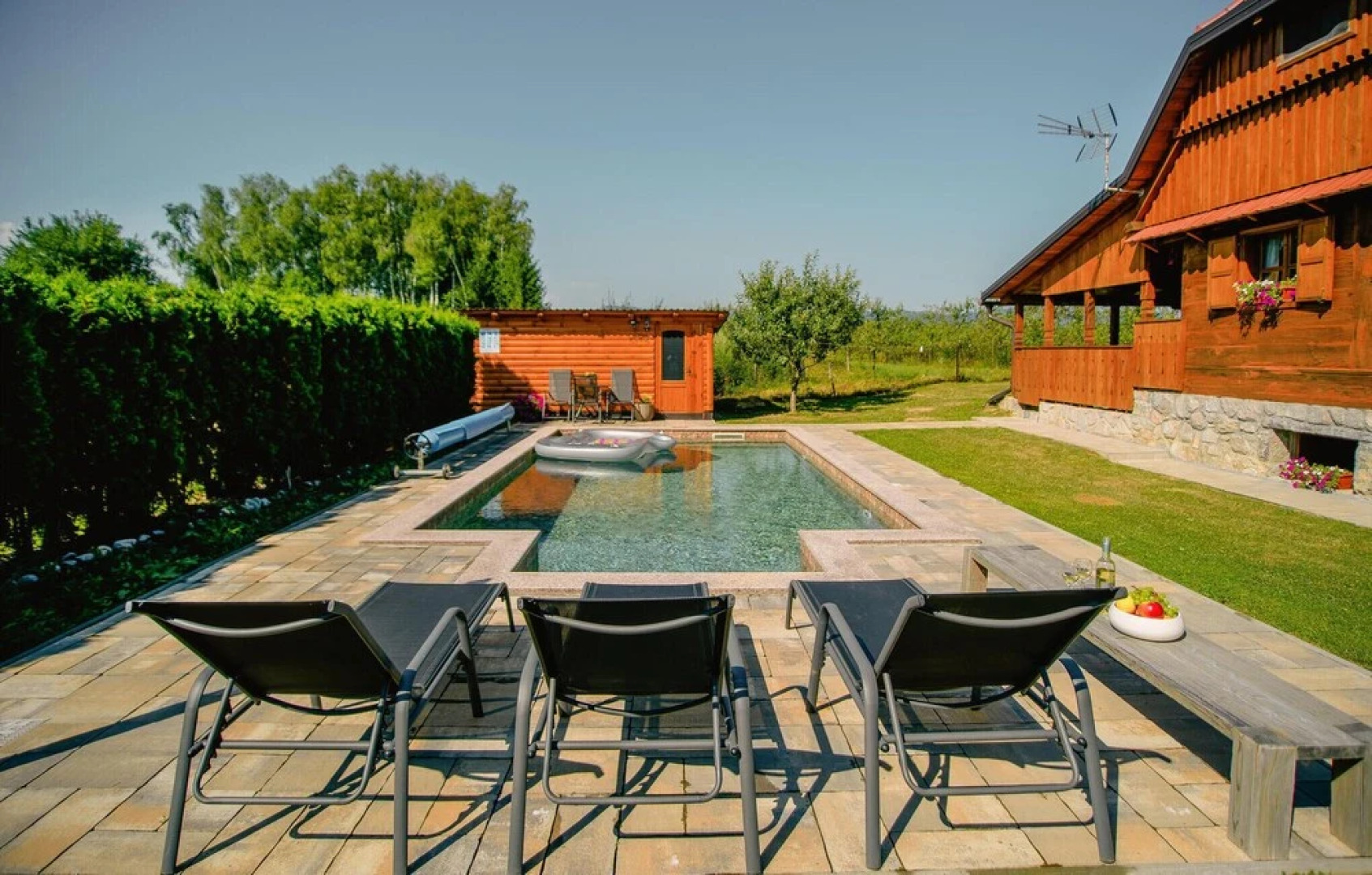 Beautiful Home in Gospic With Sauna, Wifi and Outdoor Swimming Pool