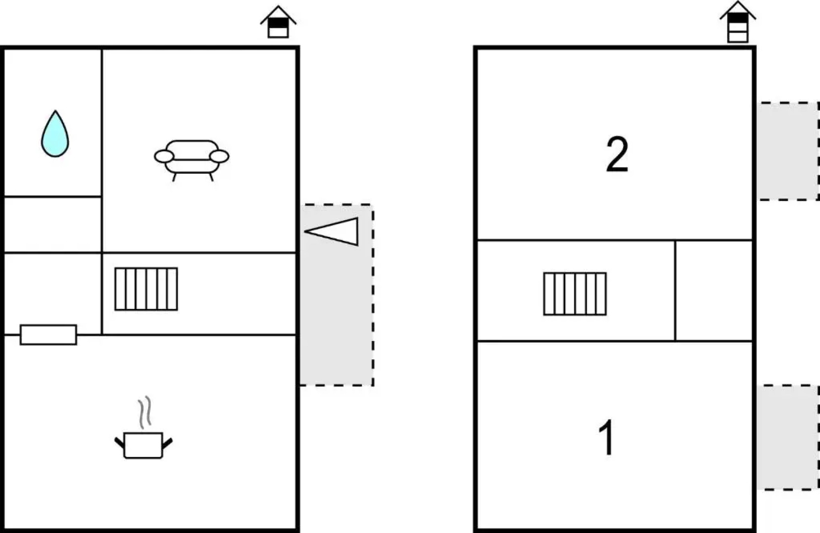 Nice home in Priocca with WiFi and 2 Bedrooms