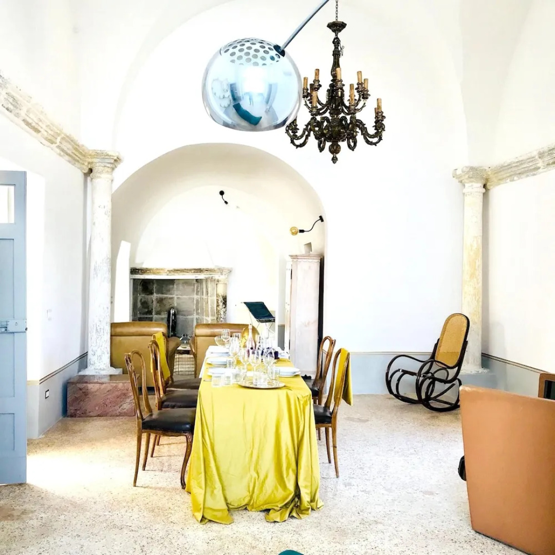 Apartment With one Bedroom in Galatone, With Pool Access, Furnished Te