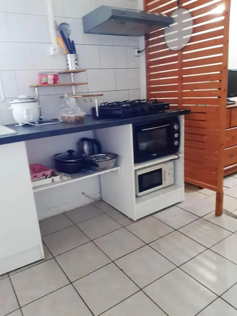 Apartment With one Bedroom in Saint Joseph, With Wonderful sea View, Shared Pool, Furnished Garden