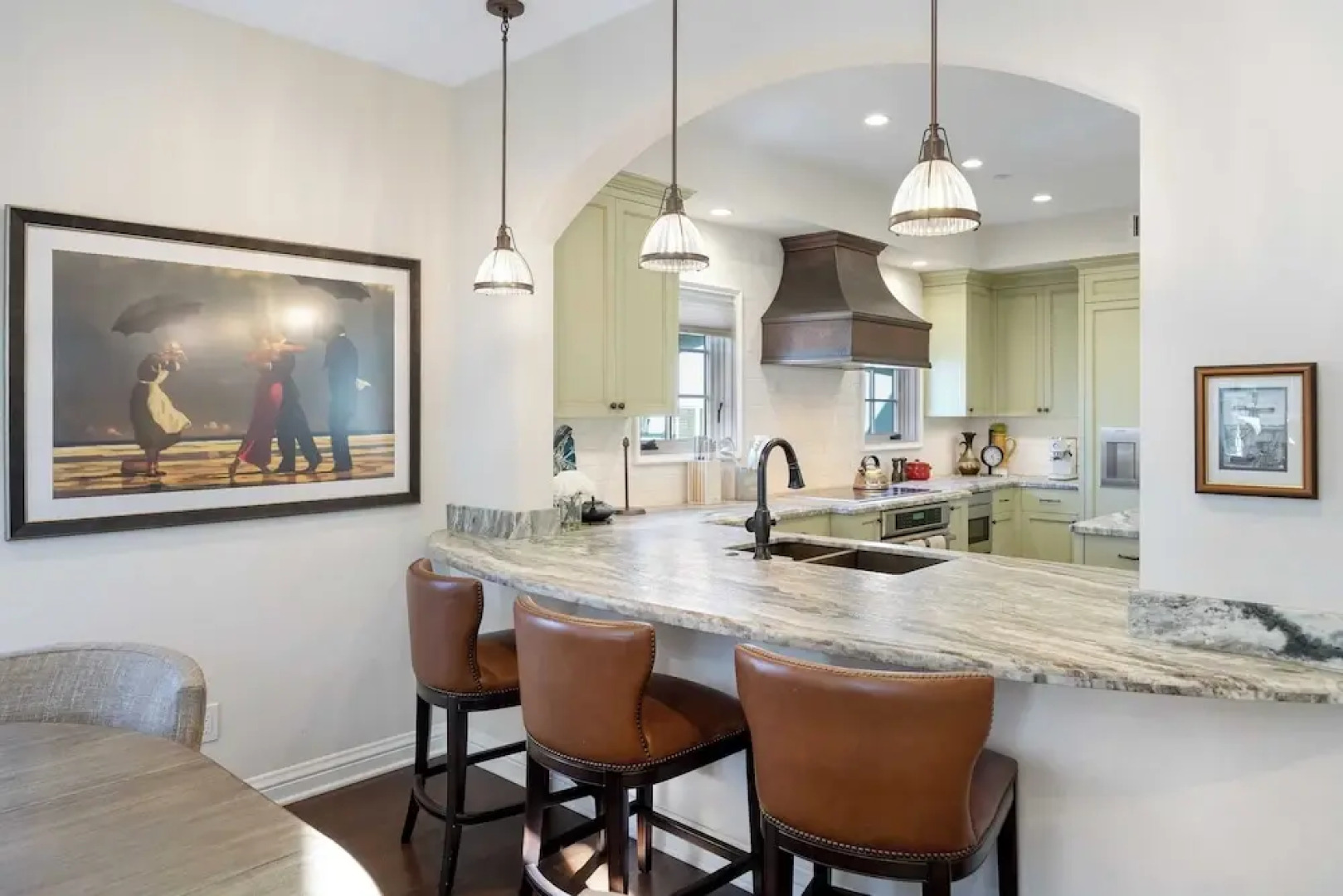 Seventh & Shore Stylish Seal Beach Home w/ Elevator, Fireplace + Bold Design