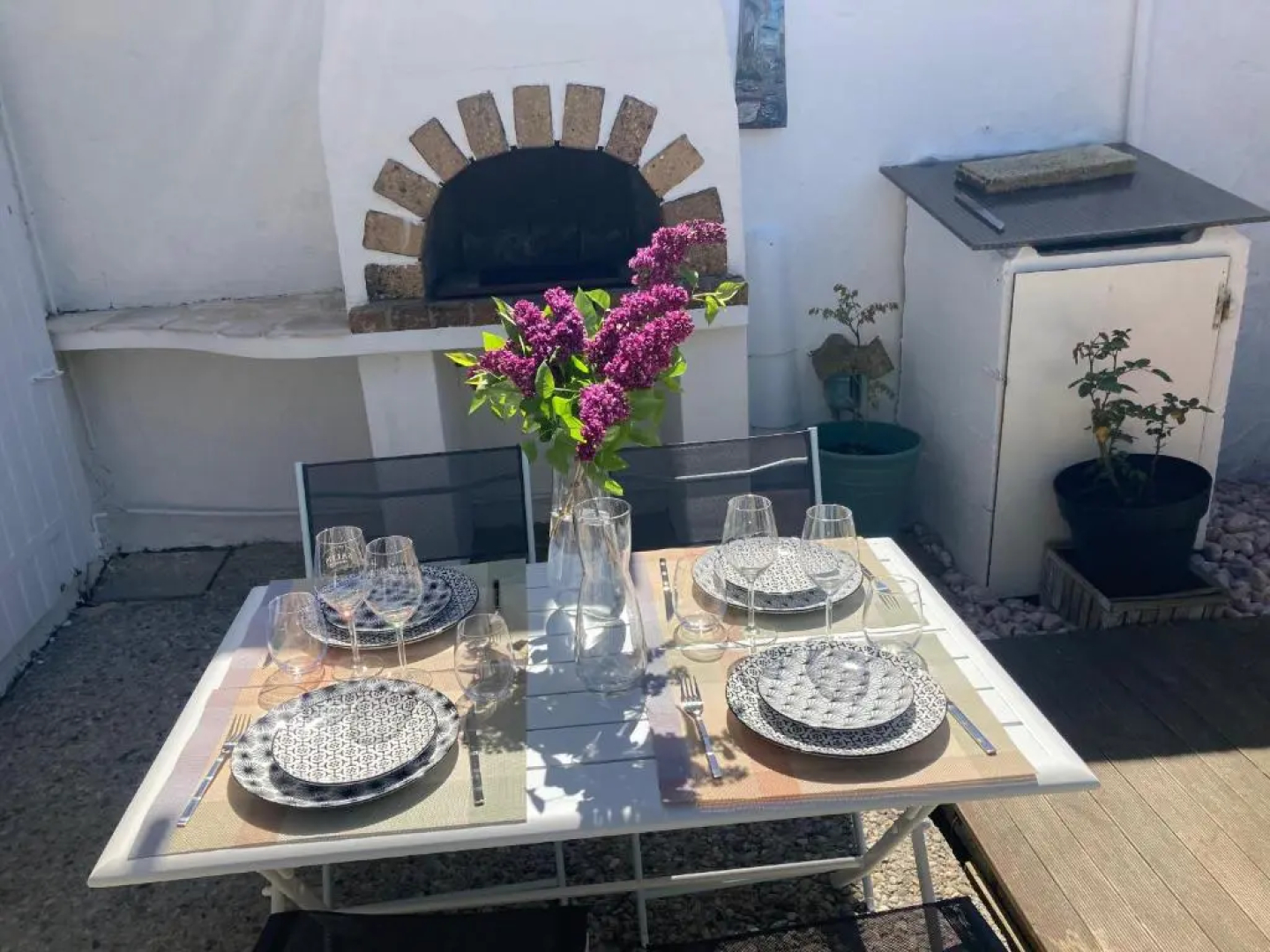 Studio avec grande terrasse et jardin privatif au Pyla