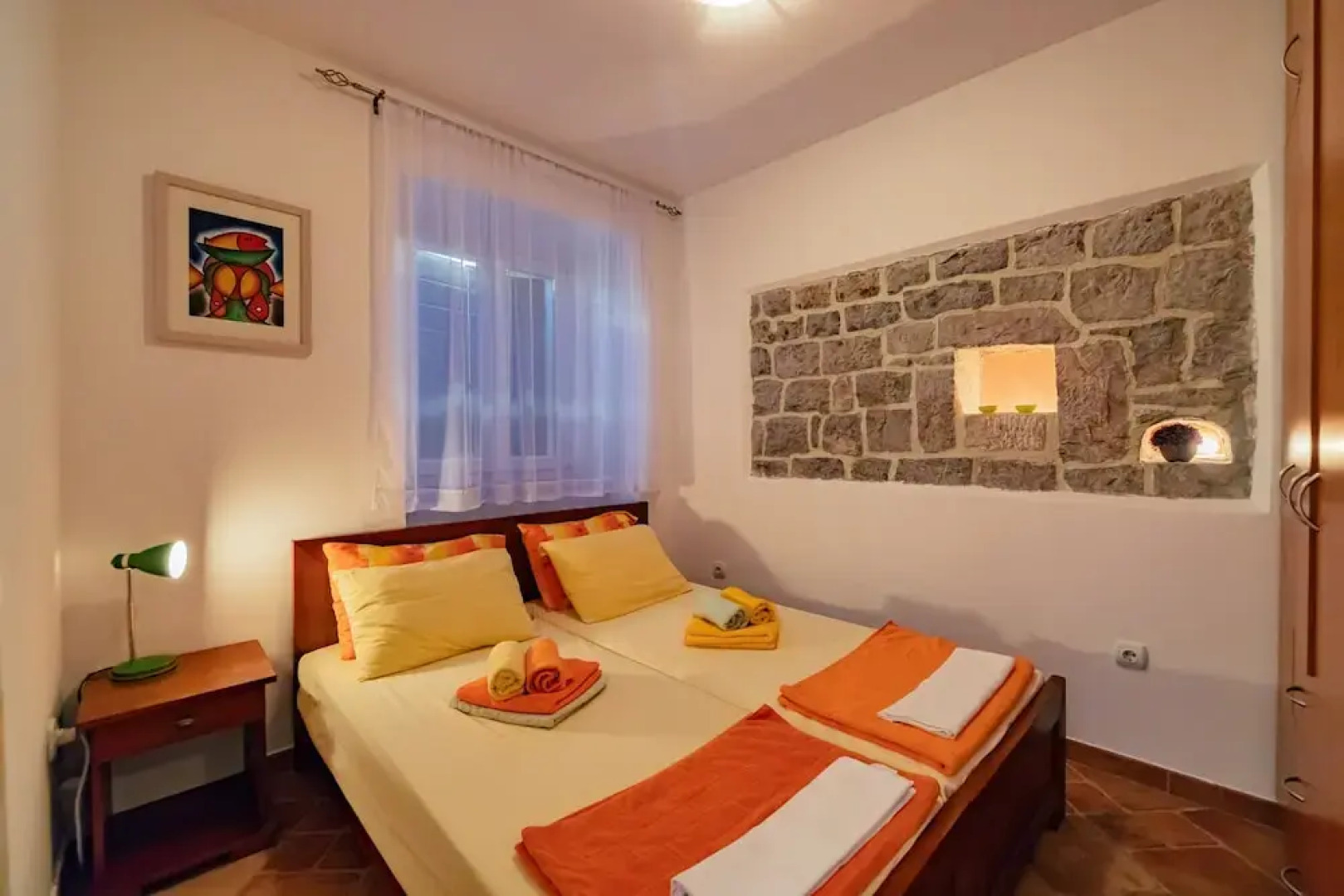 Apartment Bigovo Veljic-traste