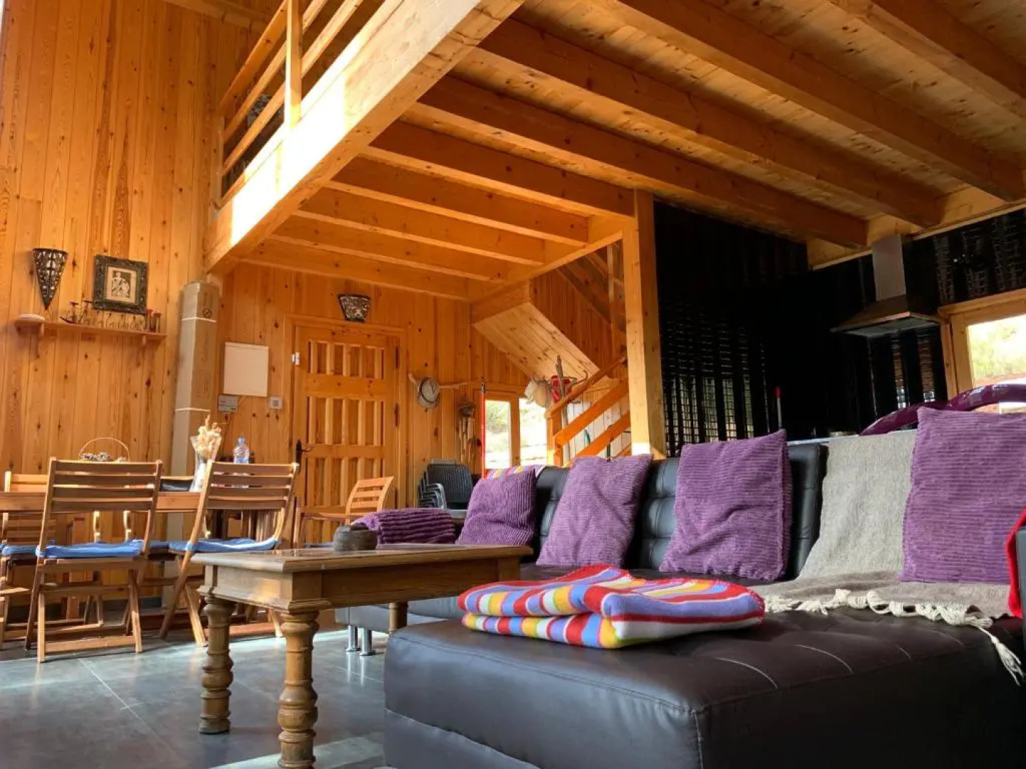 Casa de madera en Alto Tajo