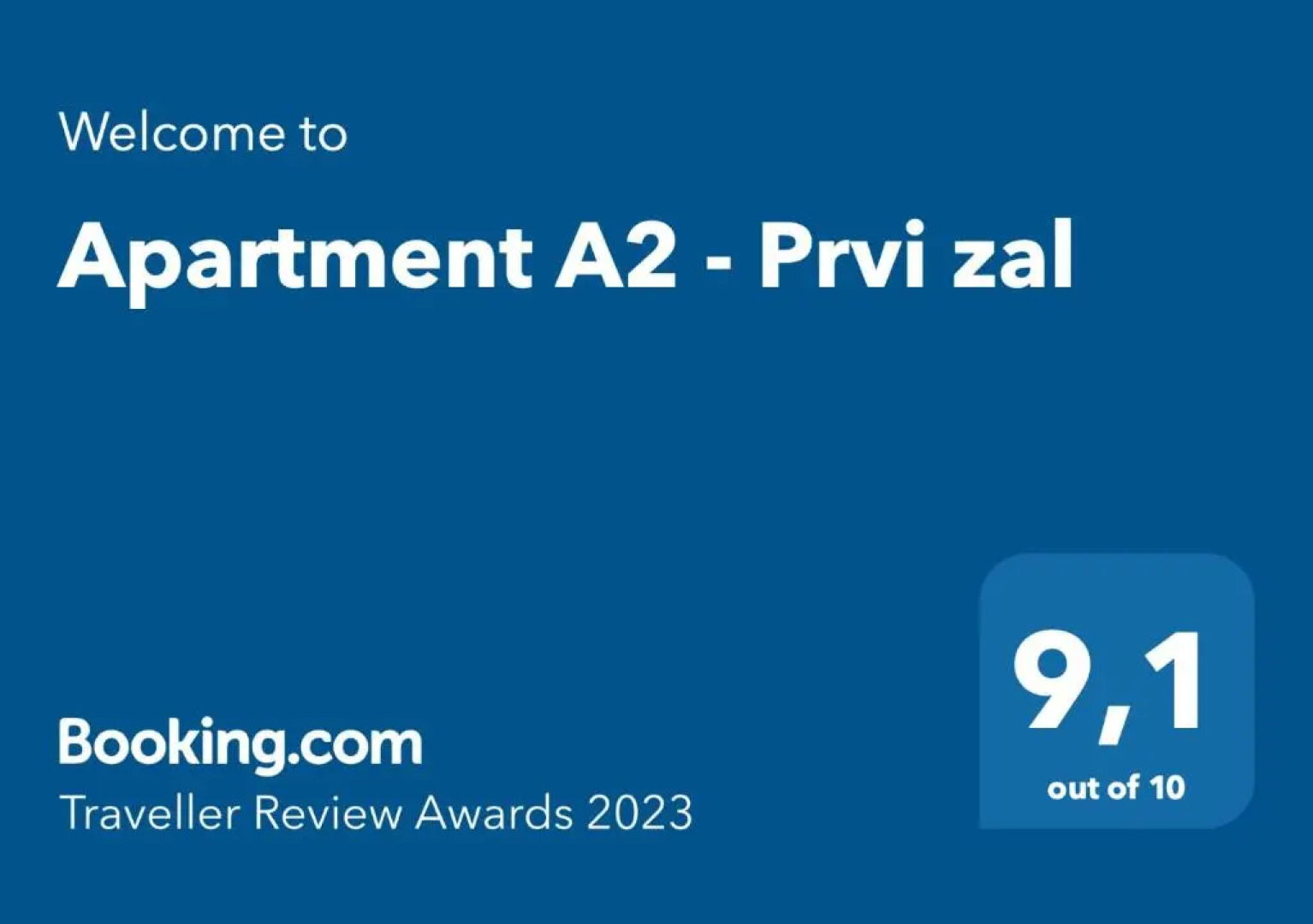 Apartment A2 - Prvi zal