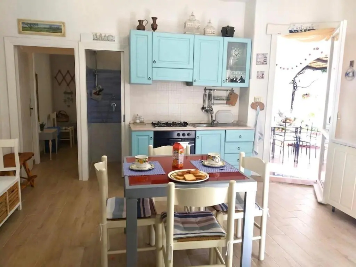 Villa Eden Beach per 8 persone a 50 metri dalla spiaggia con giardino