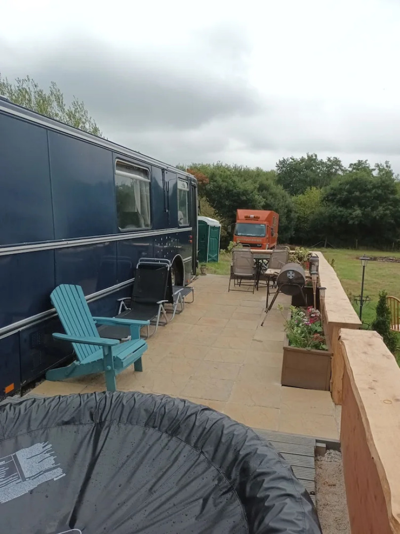 Converted French bus With Stunning Views