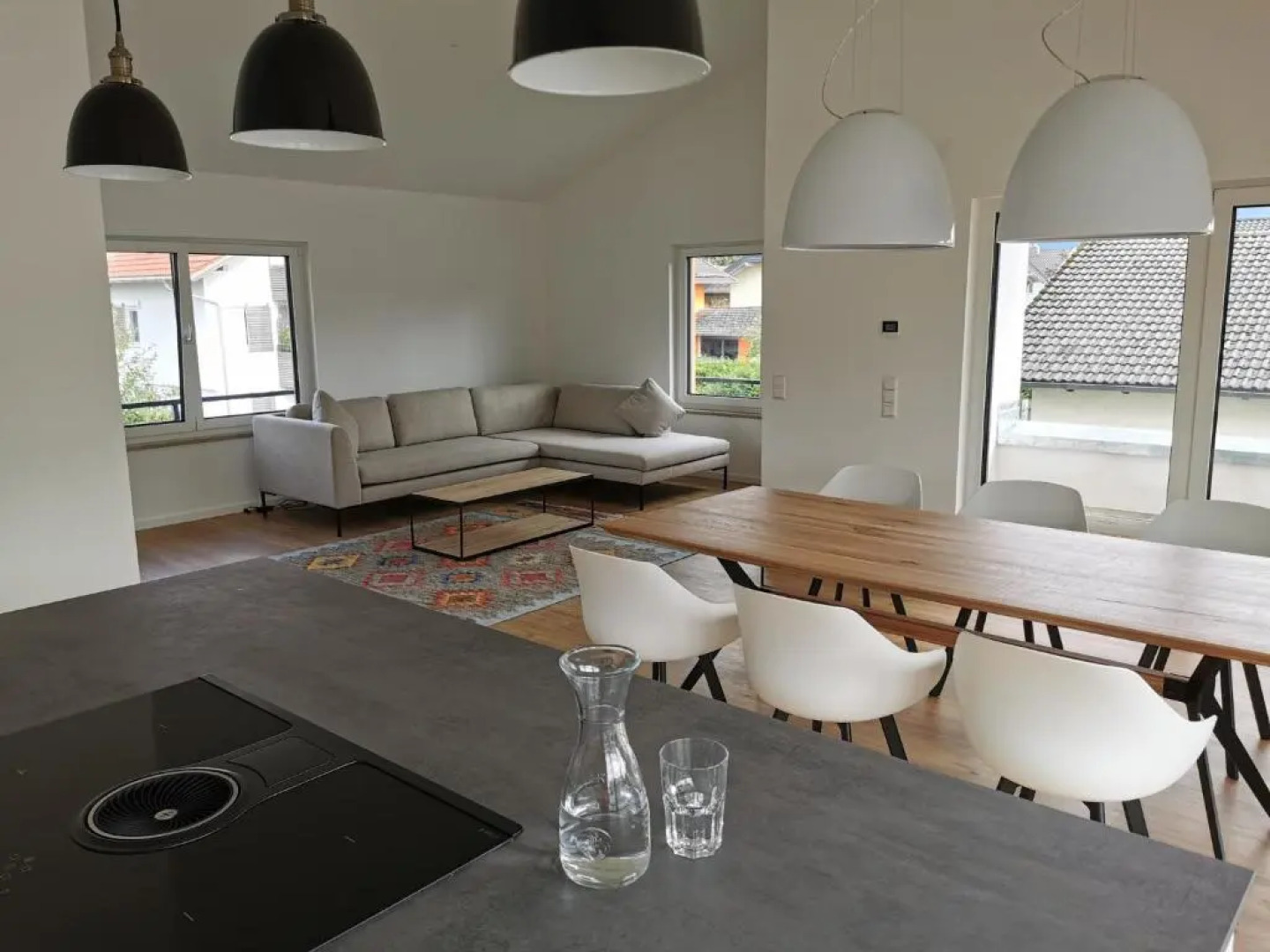 Chalethaus-Chiemsee - 120qm Panorama-Chaletwohnung am Chiemsee - Neubau