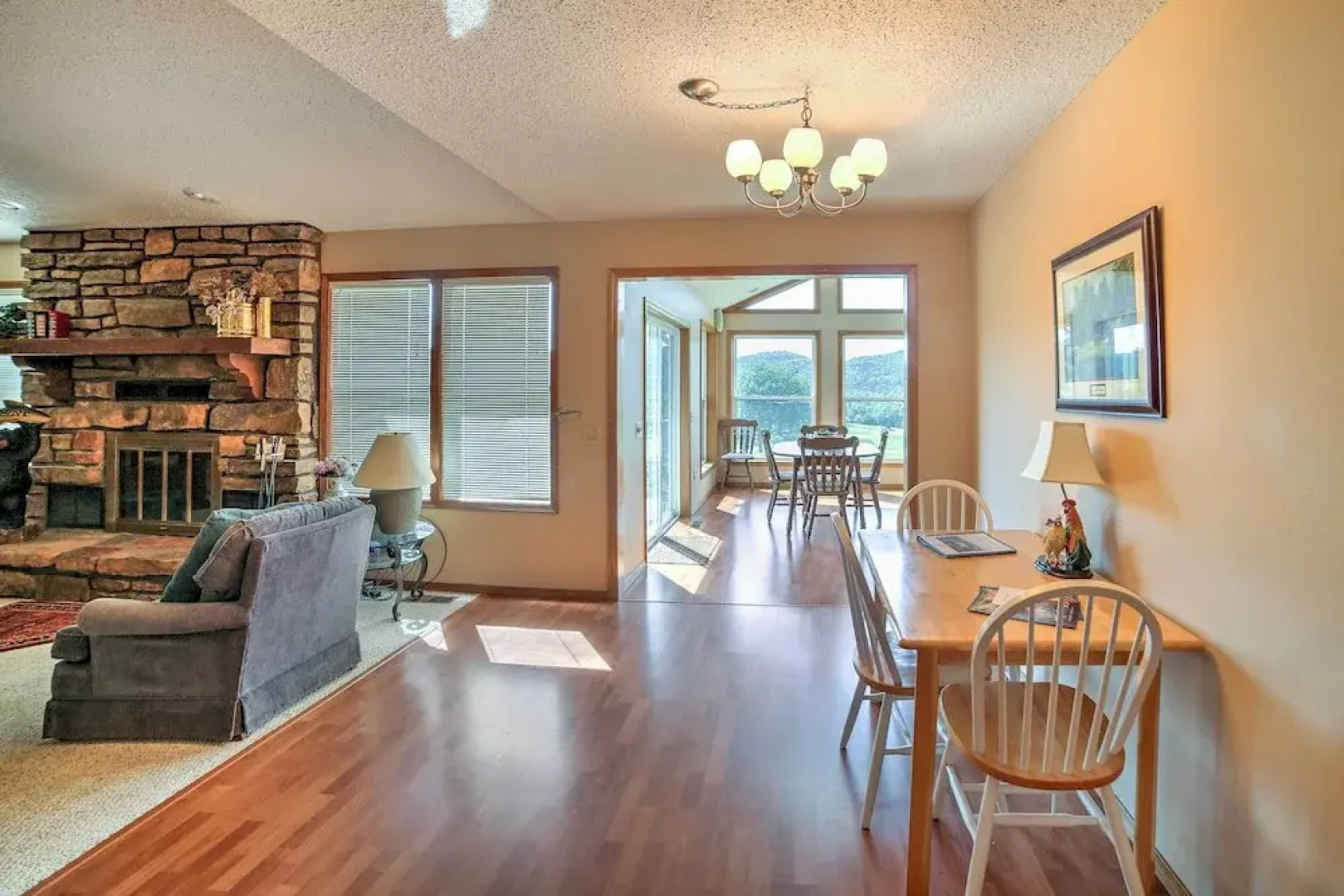 Holiday Island Home w/ Patio + Golf Course View!