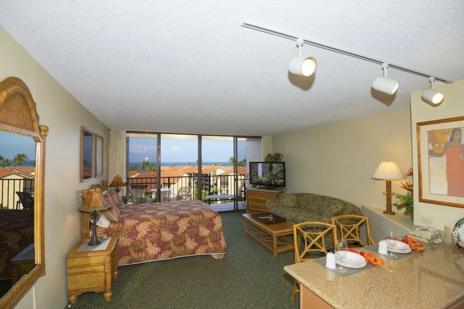 Kaanapali Shores Studio 742 Studio Bedroom Condo by RedAwning