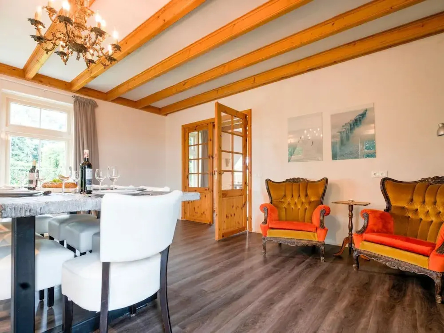 Spacious Farmhouse With Sauna, Hottub