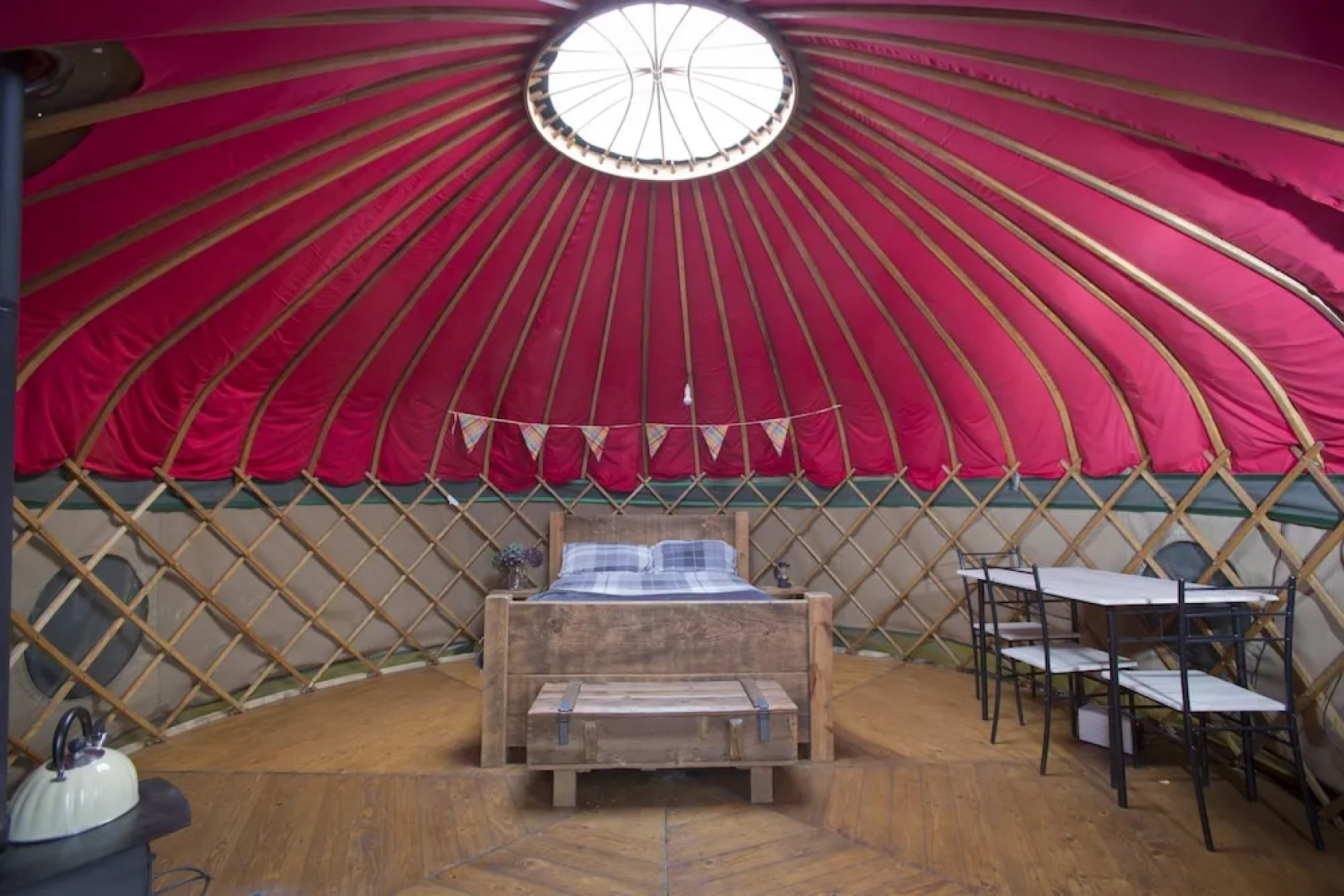 Charming Yurt in Kelburn Estate Near Largs