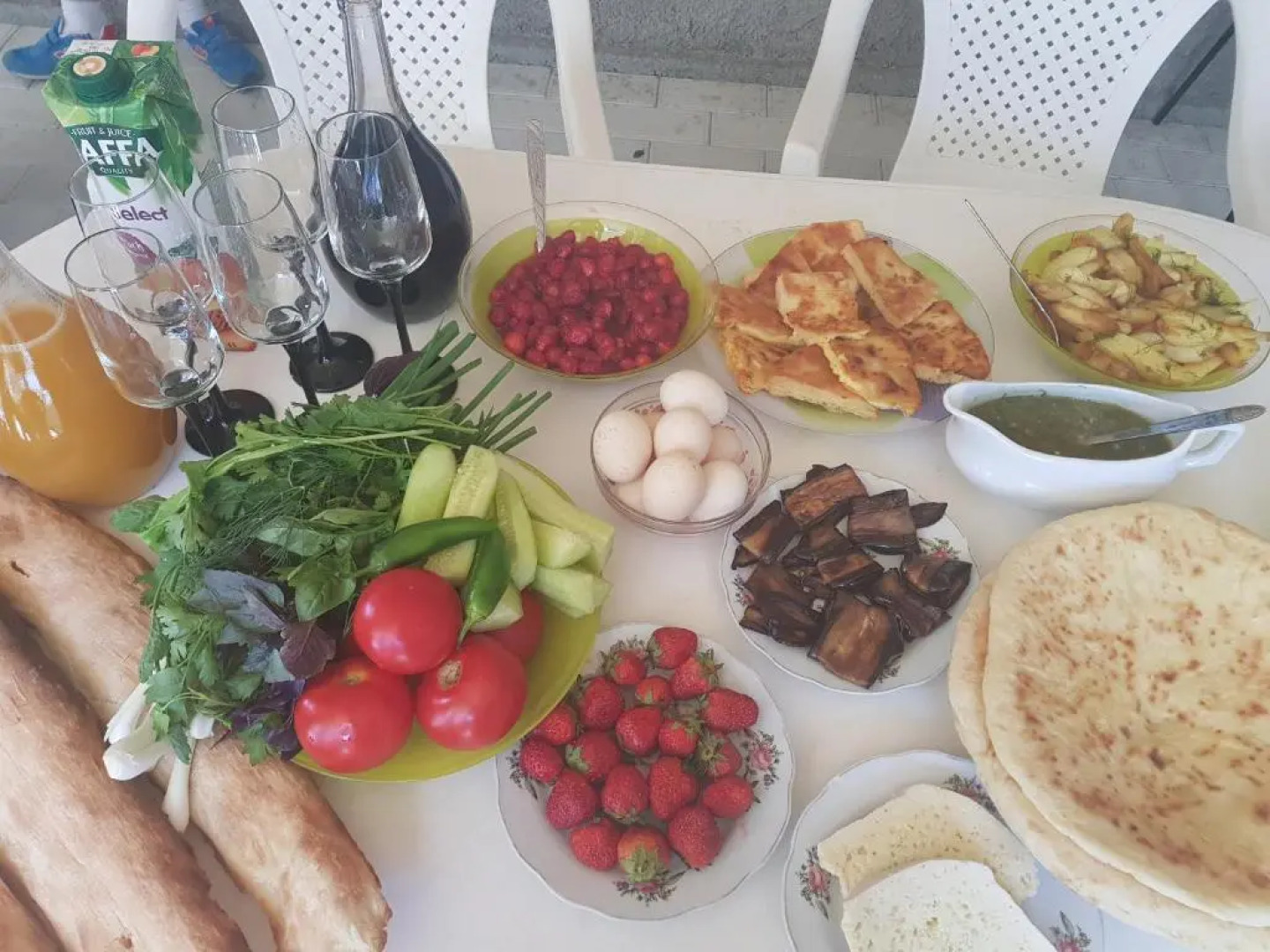 White House in Kakheti Eniseli