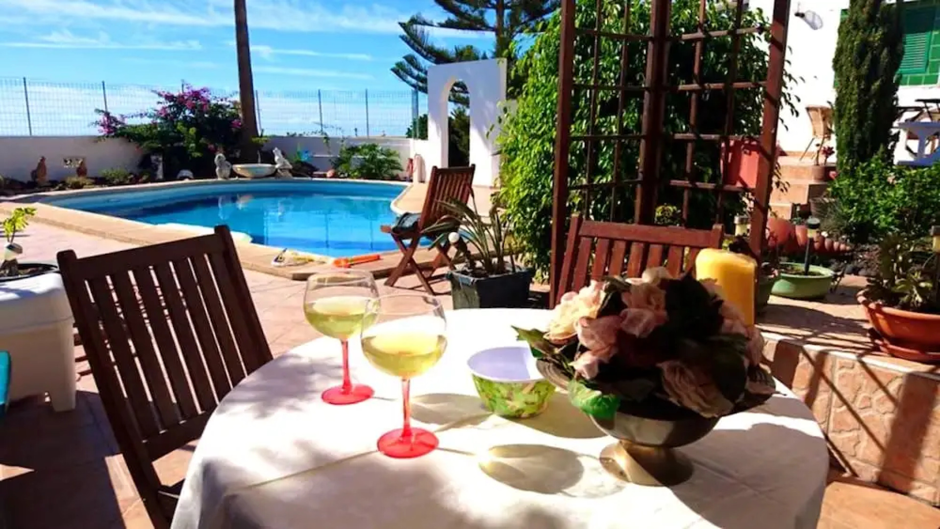 Villa with 3 Bedrooms in Oroteanda Baja, with Wonderful Sea View, Private Pool, Enclosed Garden