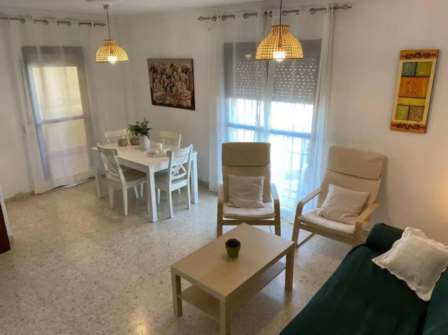 Precioso piso duplex en la Bahia de Cadiz para 5 plazas