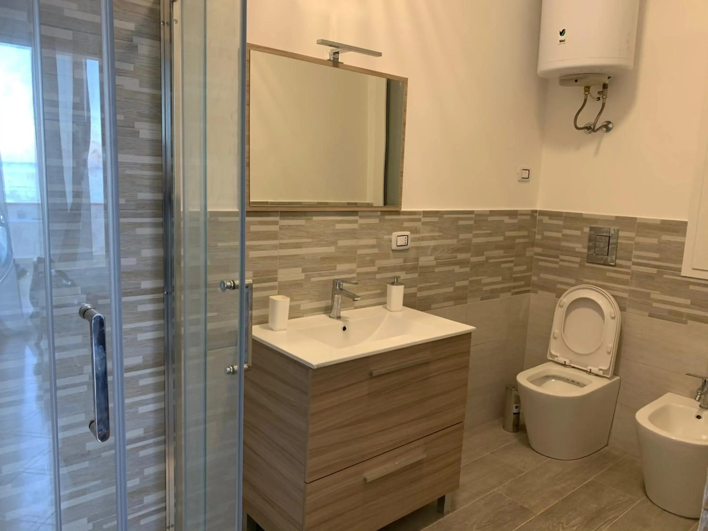 Sfondo Blu Villa sul mare