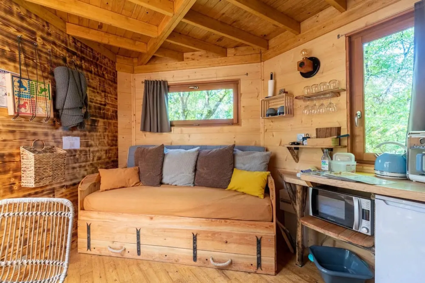 Les Cabanes Perchées du Mas del Bosc