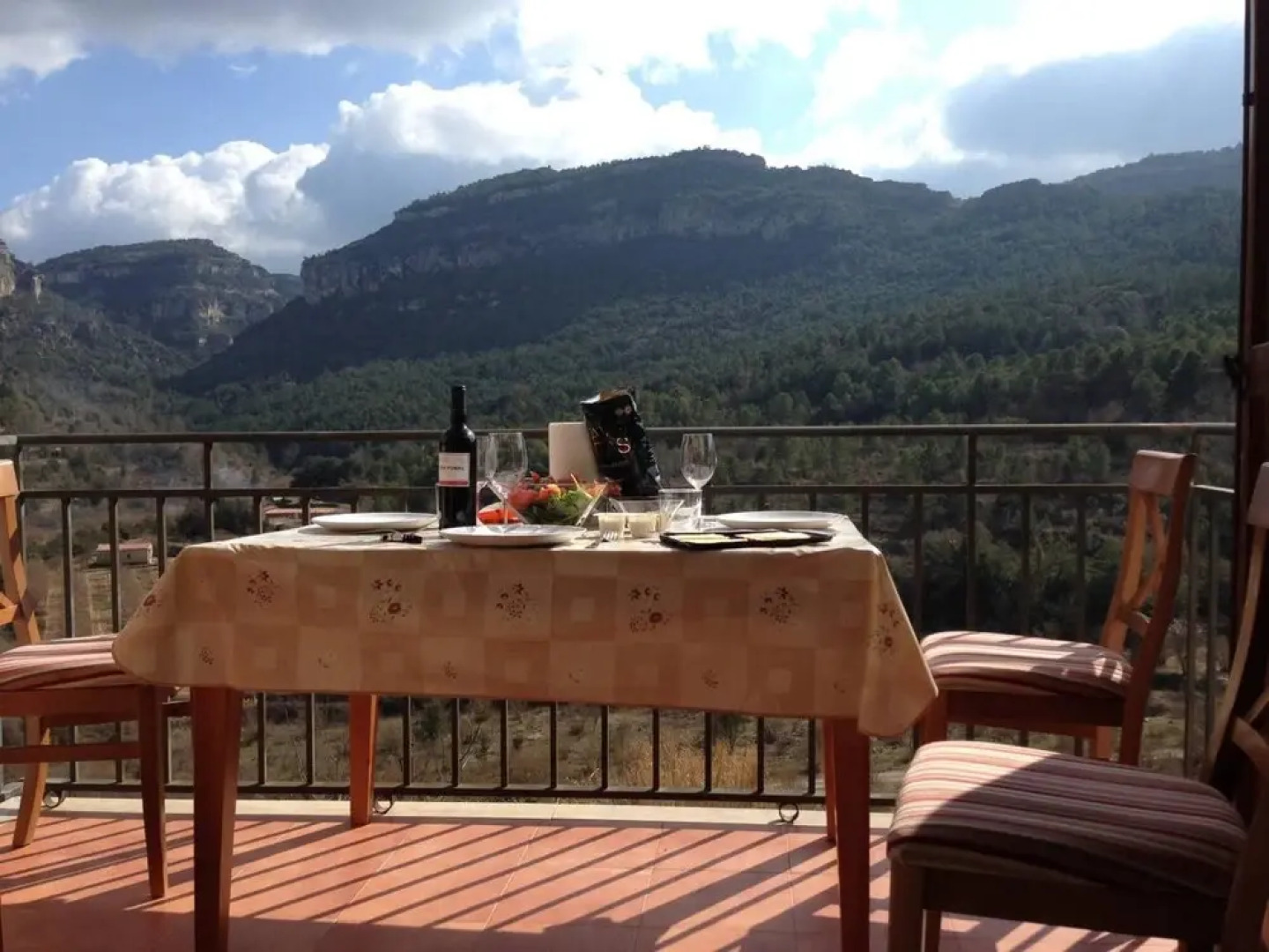 Apartment With 2 Bedrooms in Capafonts, With Wonderful Mountain View and Furnished Balcony