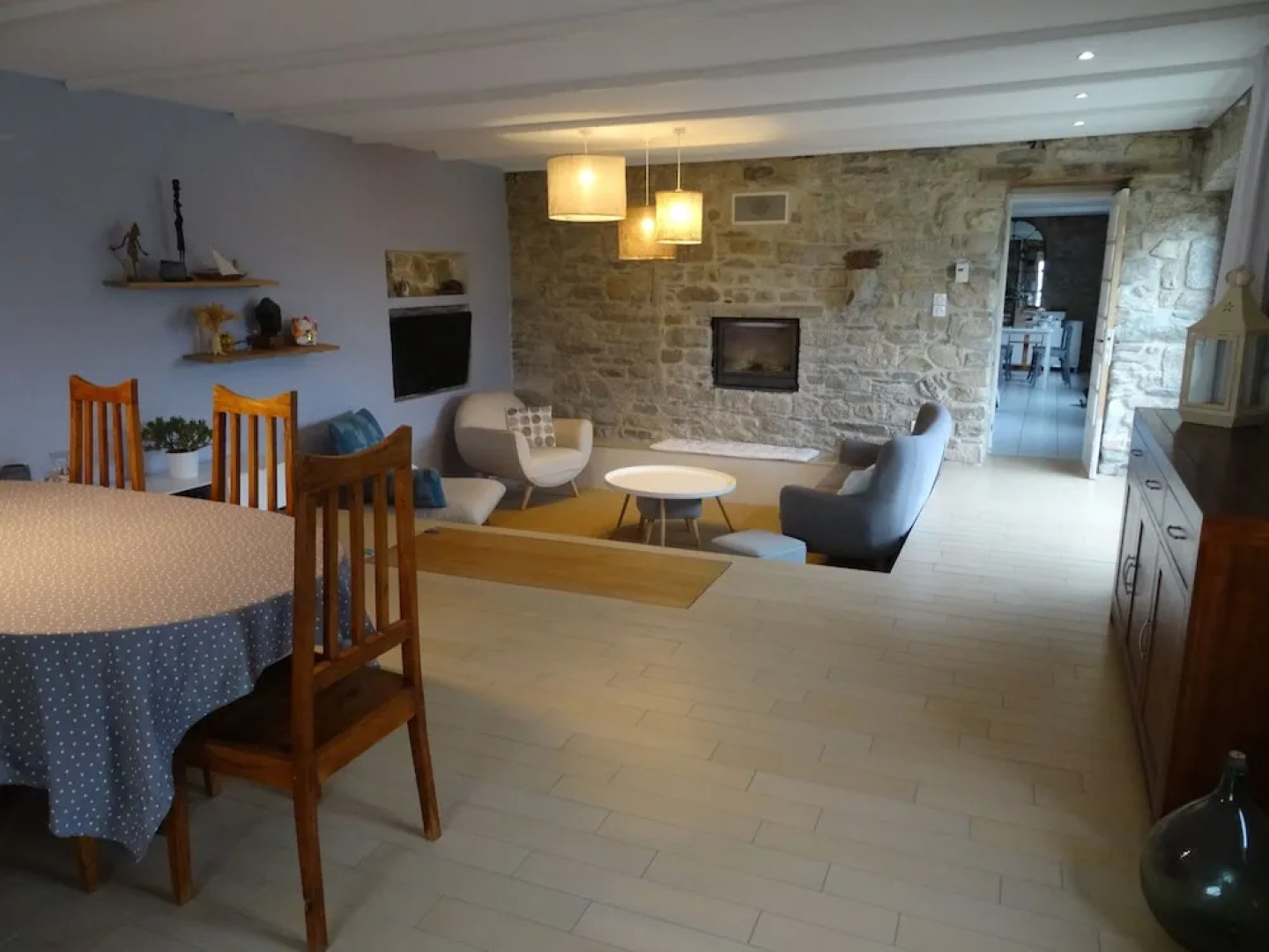 Maison en pierre, entre Terre & Mer, proche de Roscoff