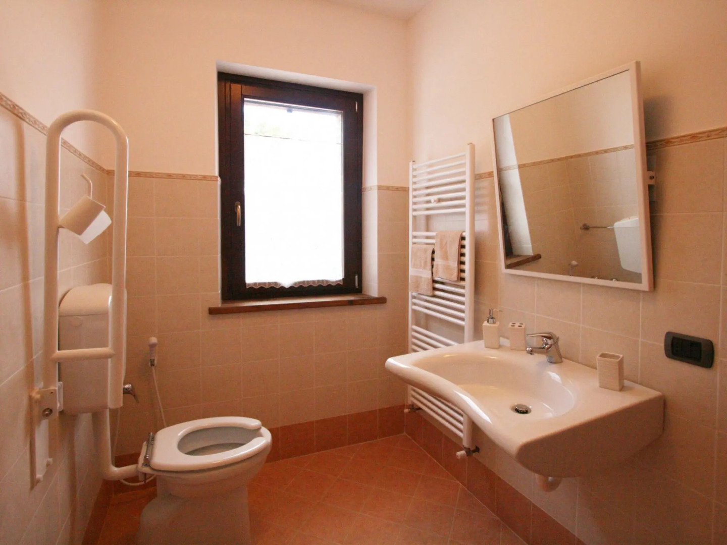 Scenic holiday home in Cagli with roofed terrace and bbq