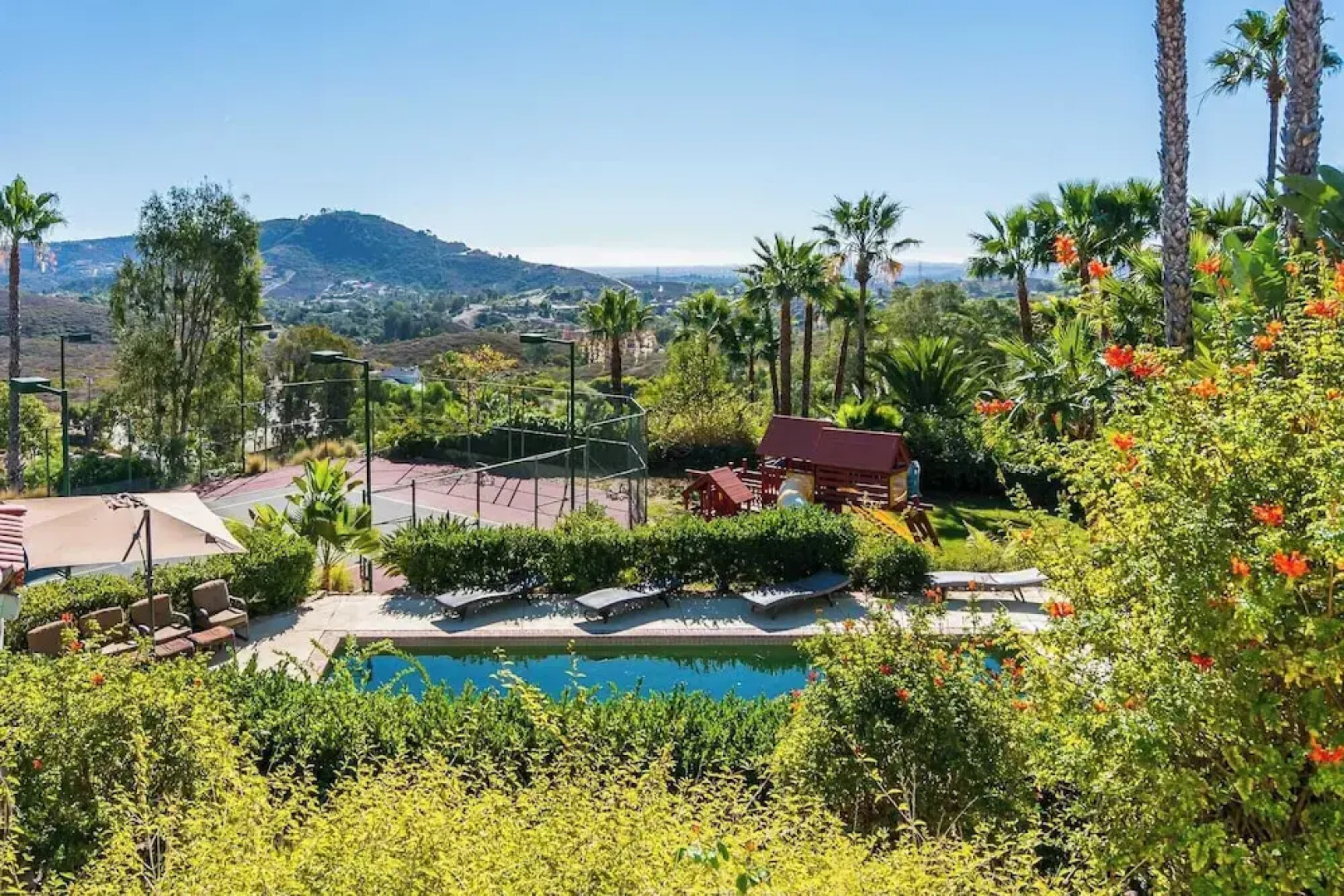 Resort-style Estate w/ Pool, Game Room & Valley Views Near Wineries The Tennis Ranch by Avantstay
