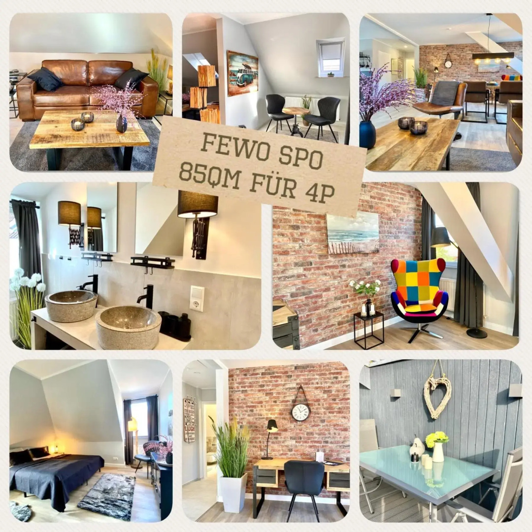 Schöne Ferienwohnungen teilweise mit Dachterrasse im Herzen von Itzehoe