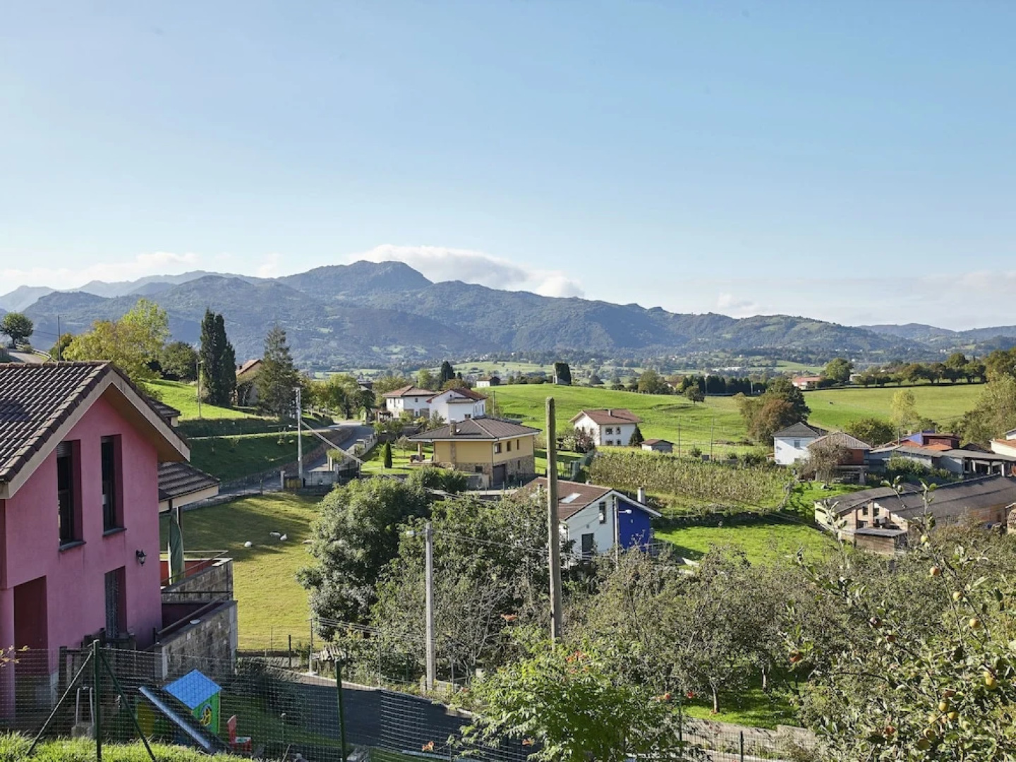 Inviting Mansion in Nava With Swimming Pool