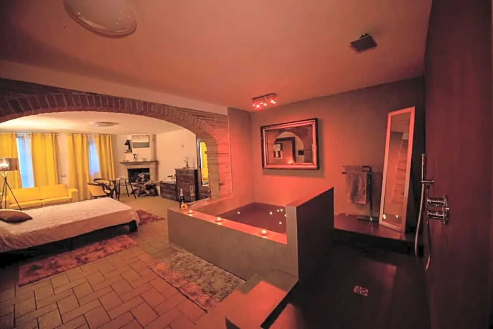 Dolce Farnetta SPA suits and YOGA