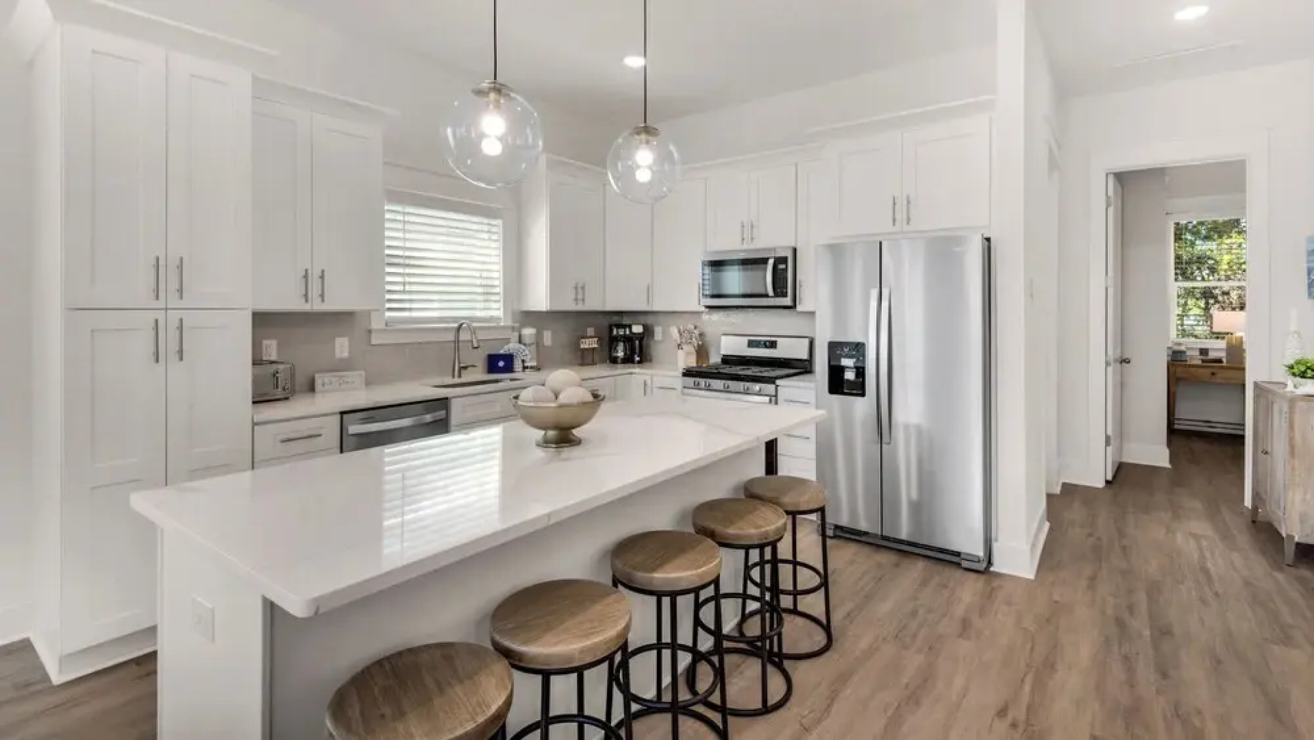 Spacious 4BR With 2 Master Suites, Golf Cart, .3 Miles to Beach - Sleeps 15