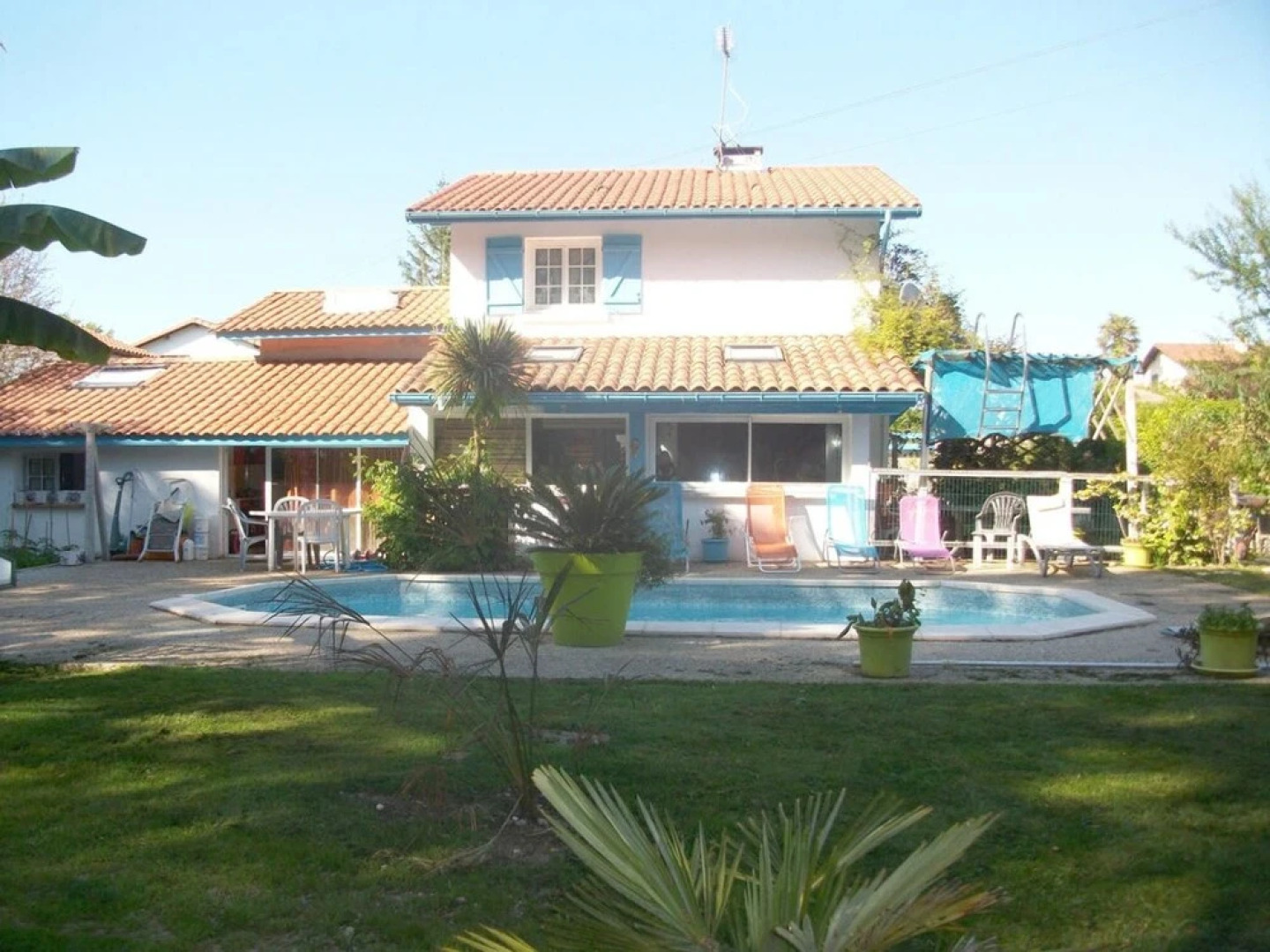 Villa With 3 Bedrooms in Tarnos, With Private Pool, Enclosed Garden an