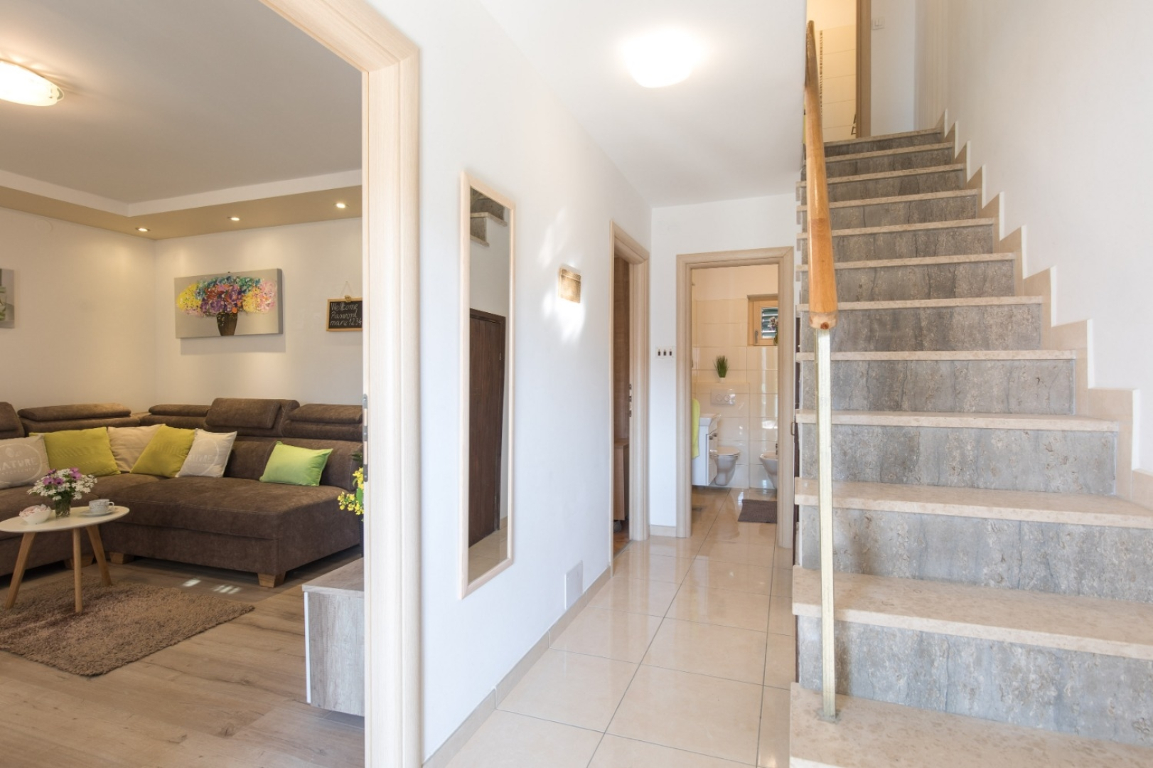 Holiday house Mari - modern holiday house close to sea: Punat, Island Krk