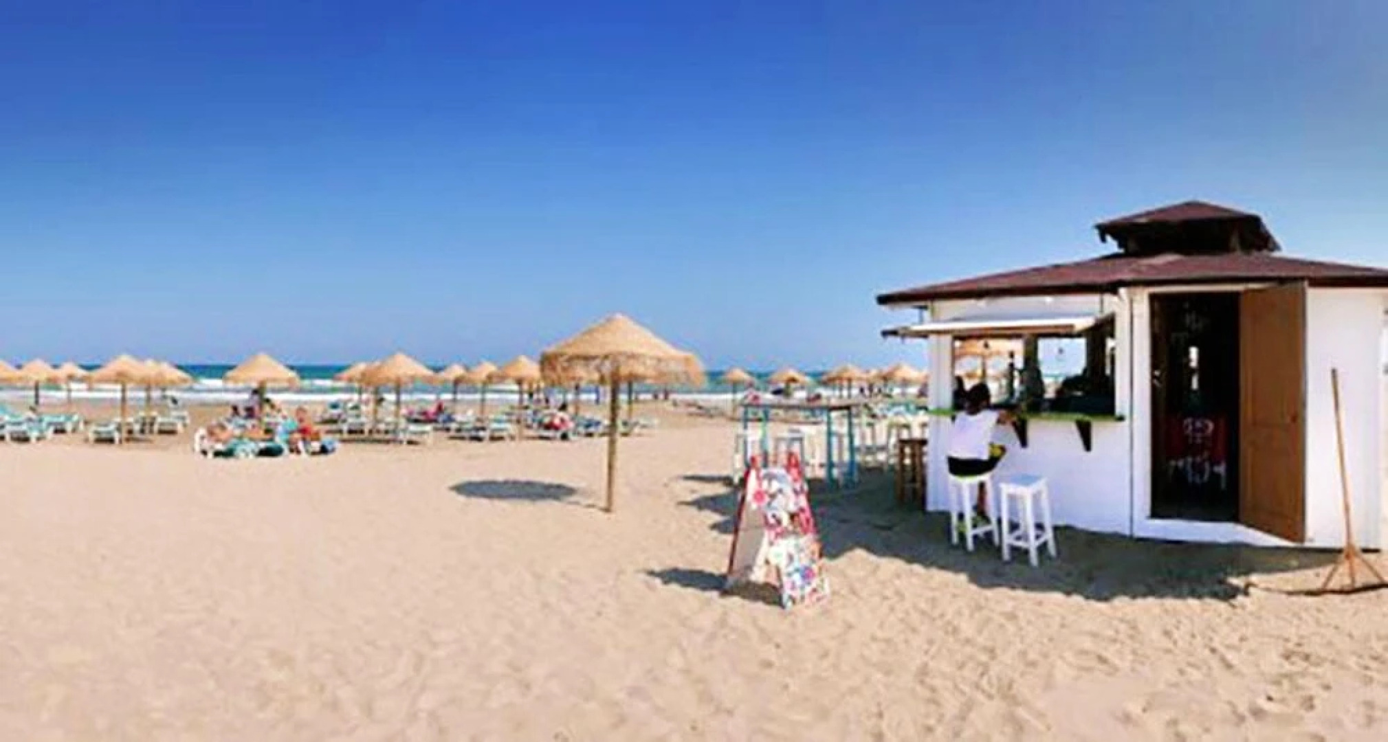 Apartment With one Bedroom in Alboraia, With Wonderful sea View, Shared Pool, Furnished Terrace - Near the Beach