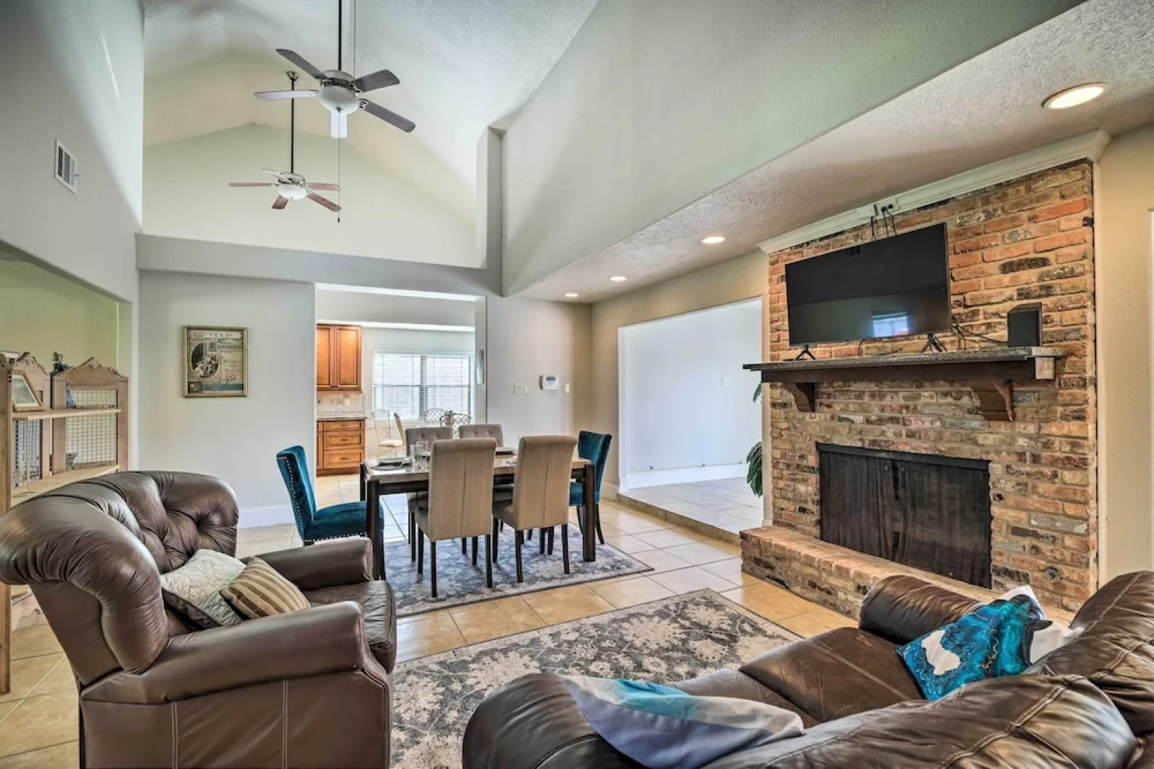 Spacious Seabrook Home w/ Patio: 1 Mi to Beach!