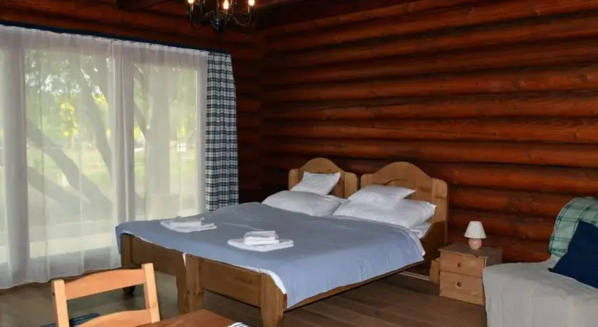 Sombereki Horgásztó - Rönkház